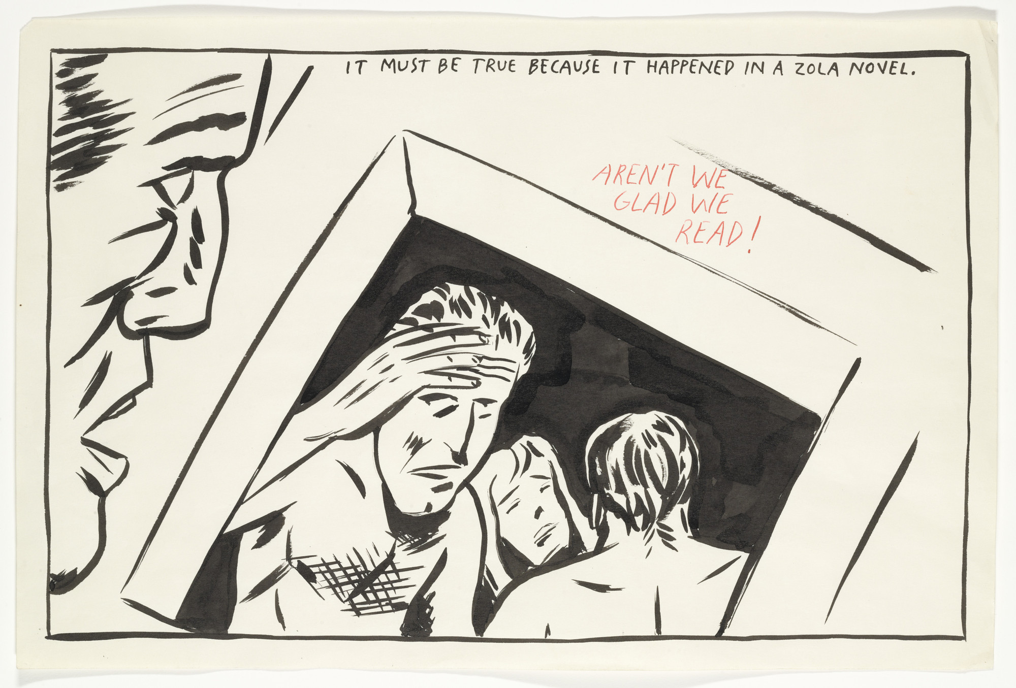 Raymond Pettibon. No Title (It must be...)
