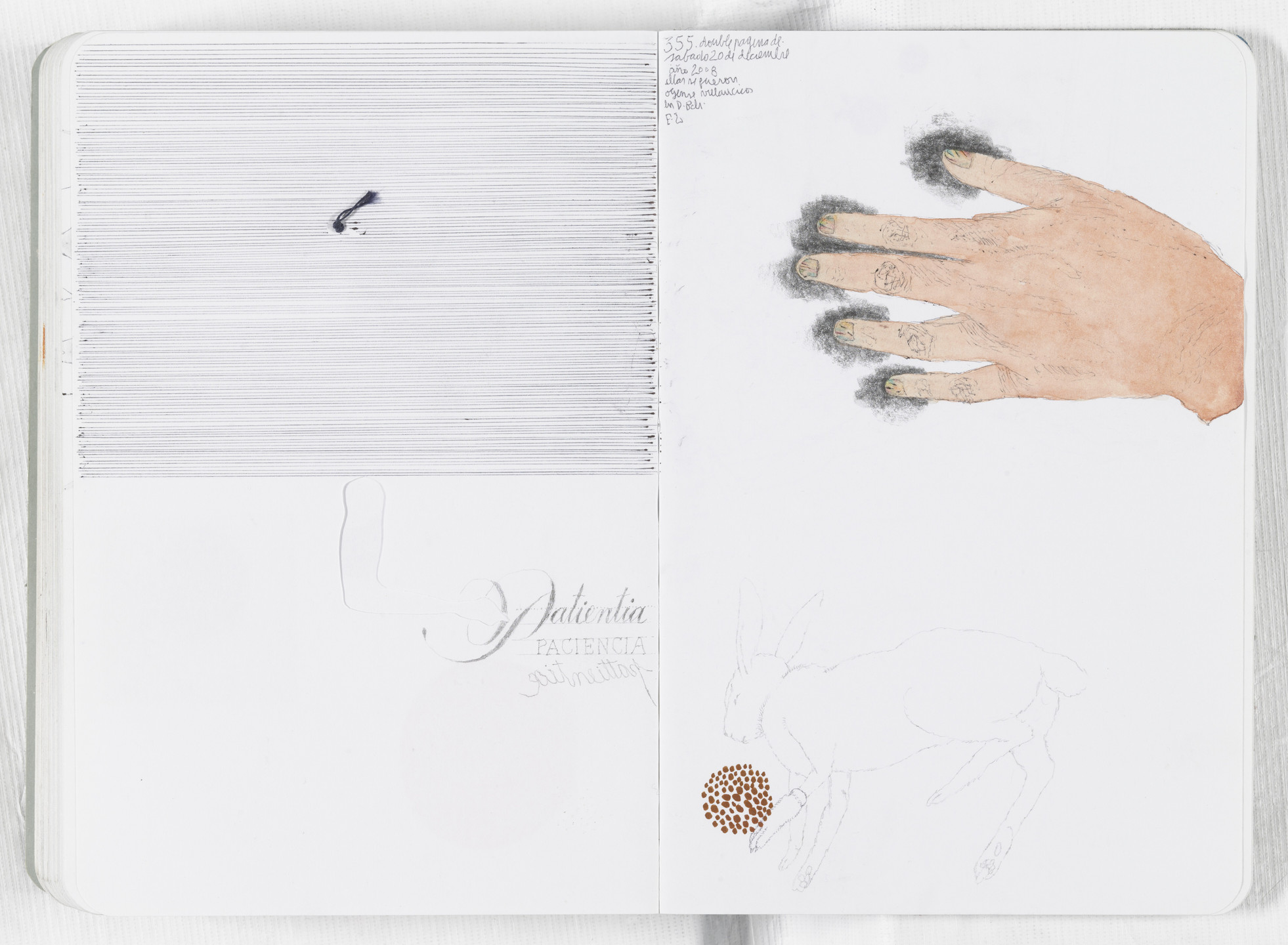 José Antonio Suárez Londoño. Sketchbook: From January 1 to December 31, 2008. 2008