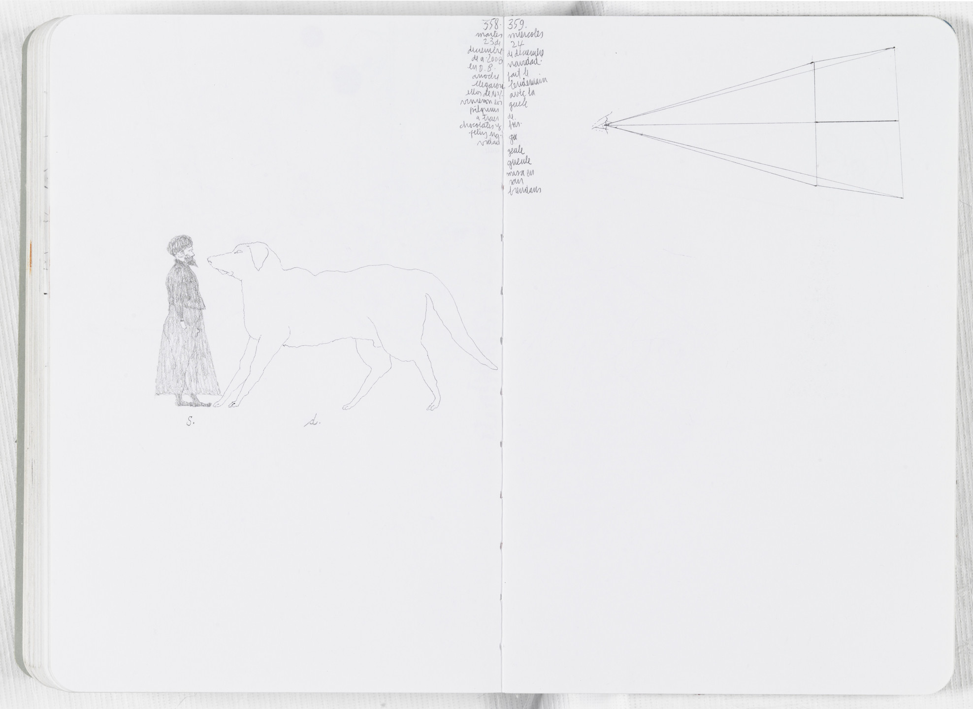 José Antonio Suárez Londoño. Sketchbook: From January 1 to December 31, 2008. 2008