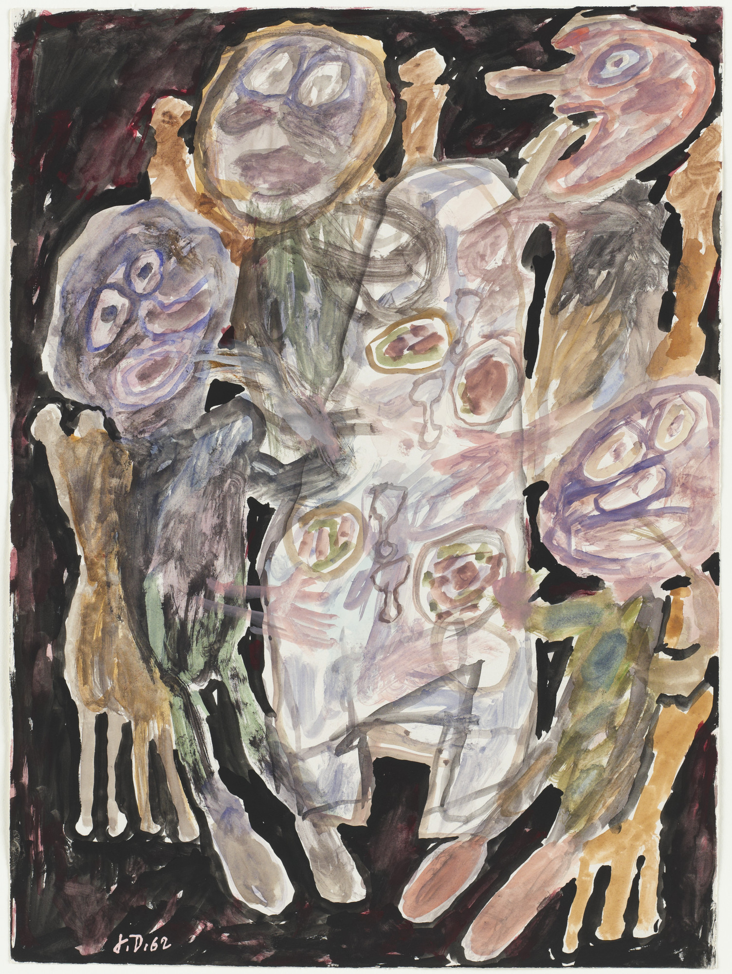 Jean Dubuffet Meal For Four Iii May 2 1962 Moma Jean Dubuffet Meal For Four Iii May 2 1962 Moma