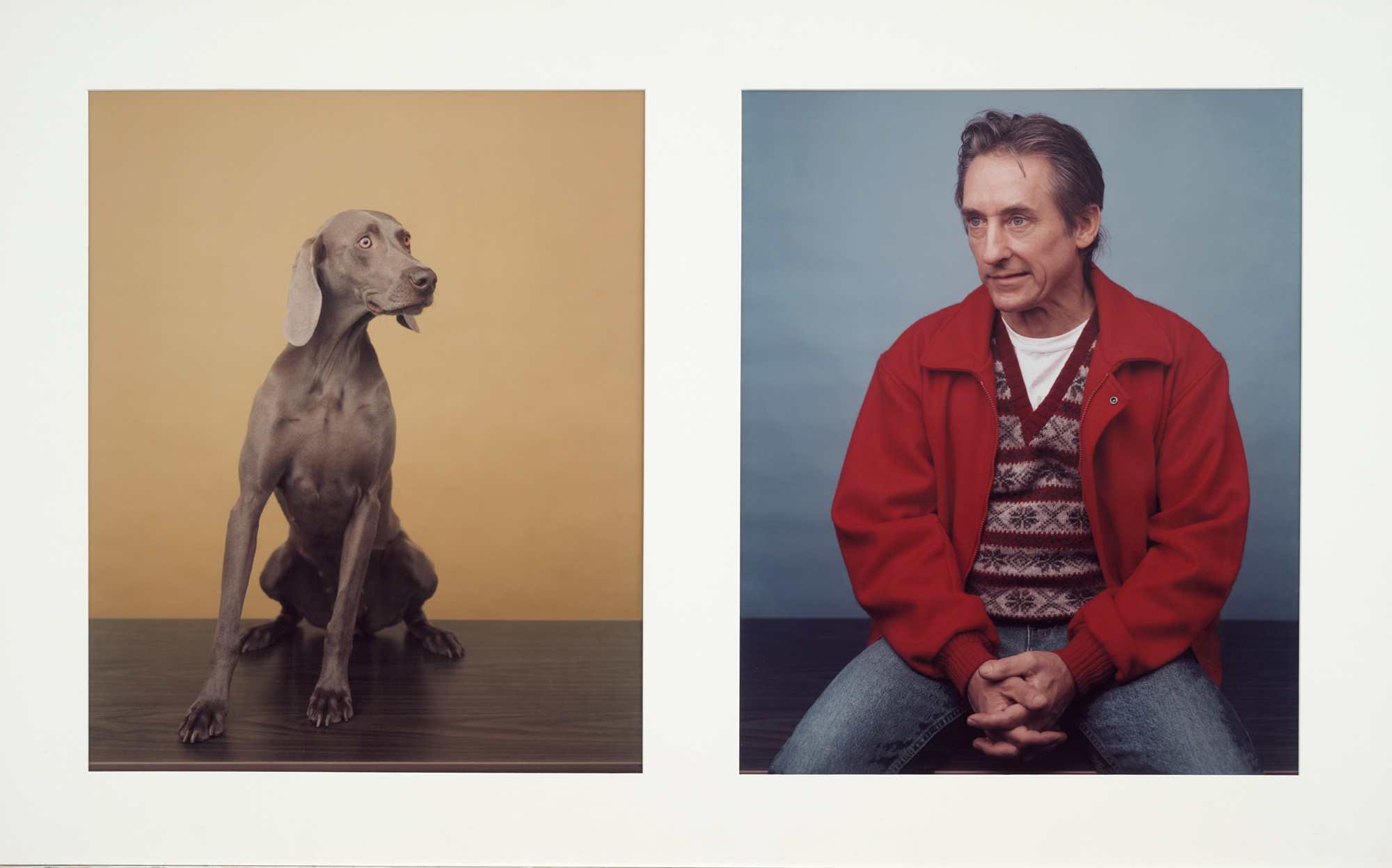 William Wegman. Fay/Ruscha. 1987