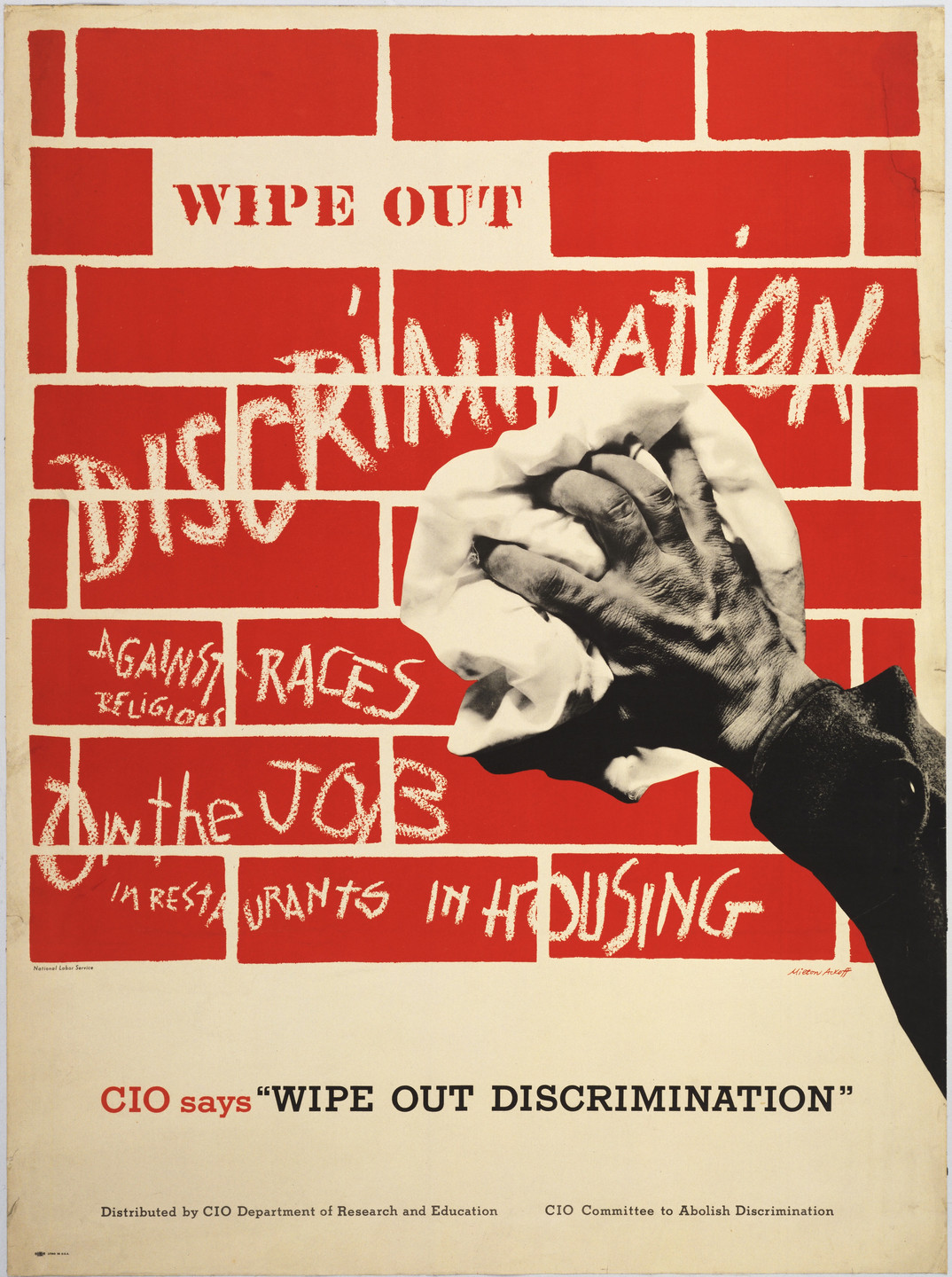 Milton Ackoff. Wipe Out Discrimination. 1949