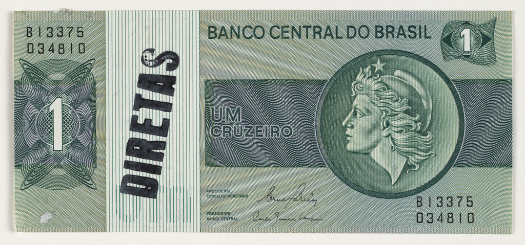 Insertions into Ideological Circuits: Banknote Project (Inserções em circuitos ideológicos: Projeto Cédula)