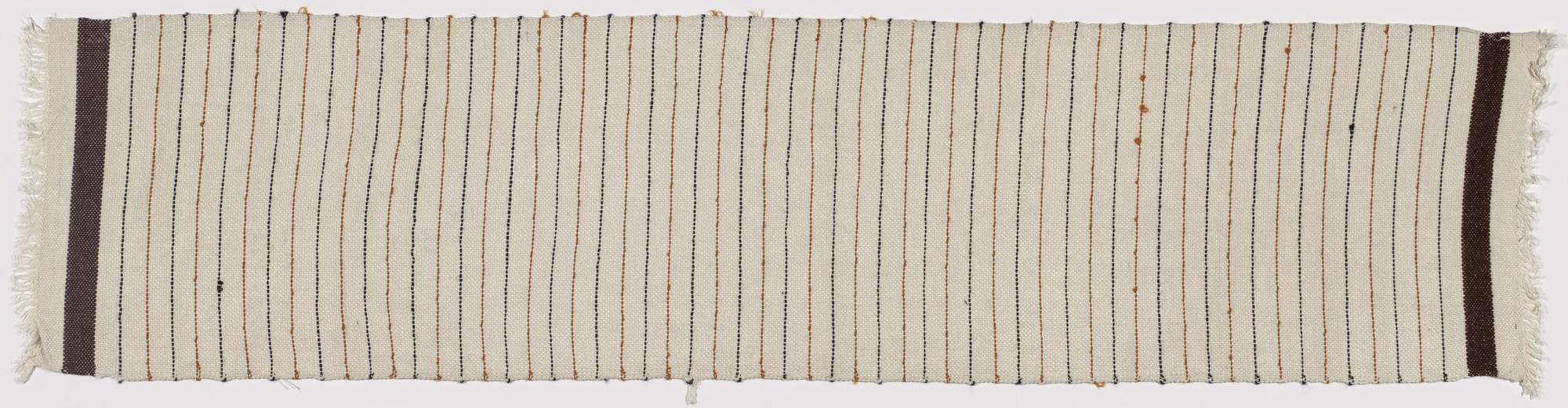 Emily Belding. Handwoven Scarf Material. c. 1955