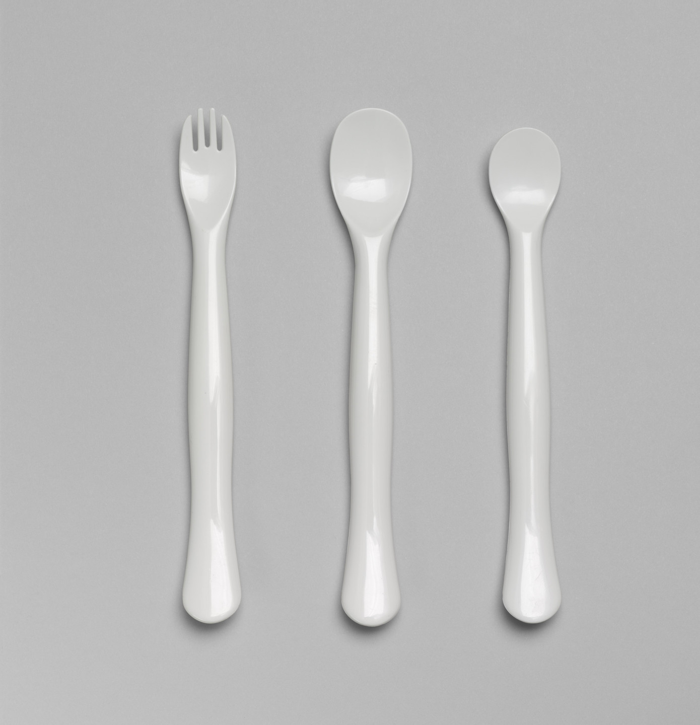 Ergonomi Design Gruppen (now Veryday), Maria Benktzon, Håkan Bergkvist, Sven-Eric Juhlin. Feeding Utensils. 1988
