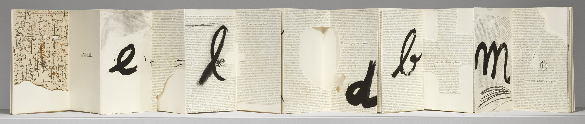 Antoni Tàpies. Anular. 1981