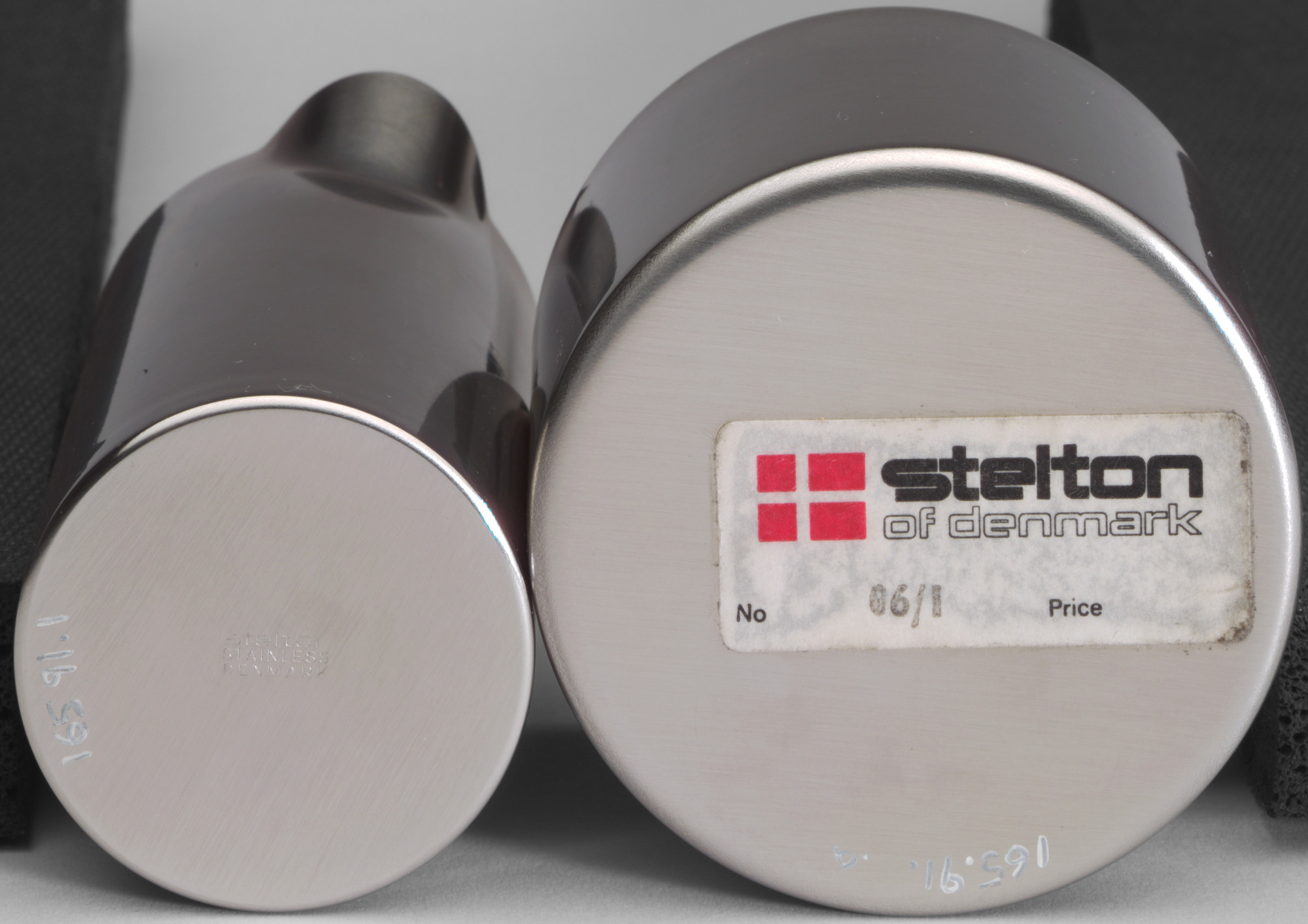 Arne Jacobsen. Cylinda Sugar Bowl and Creamer. 1964-67