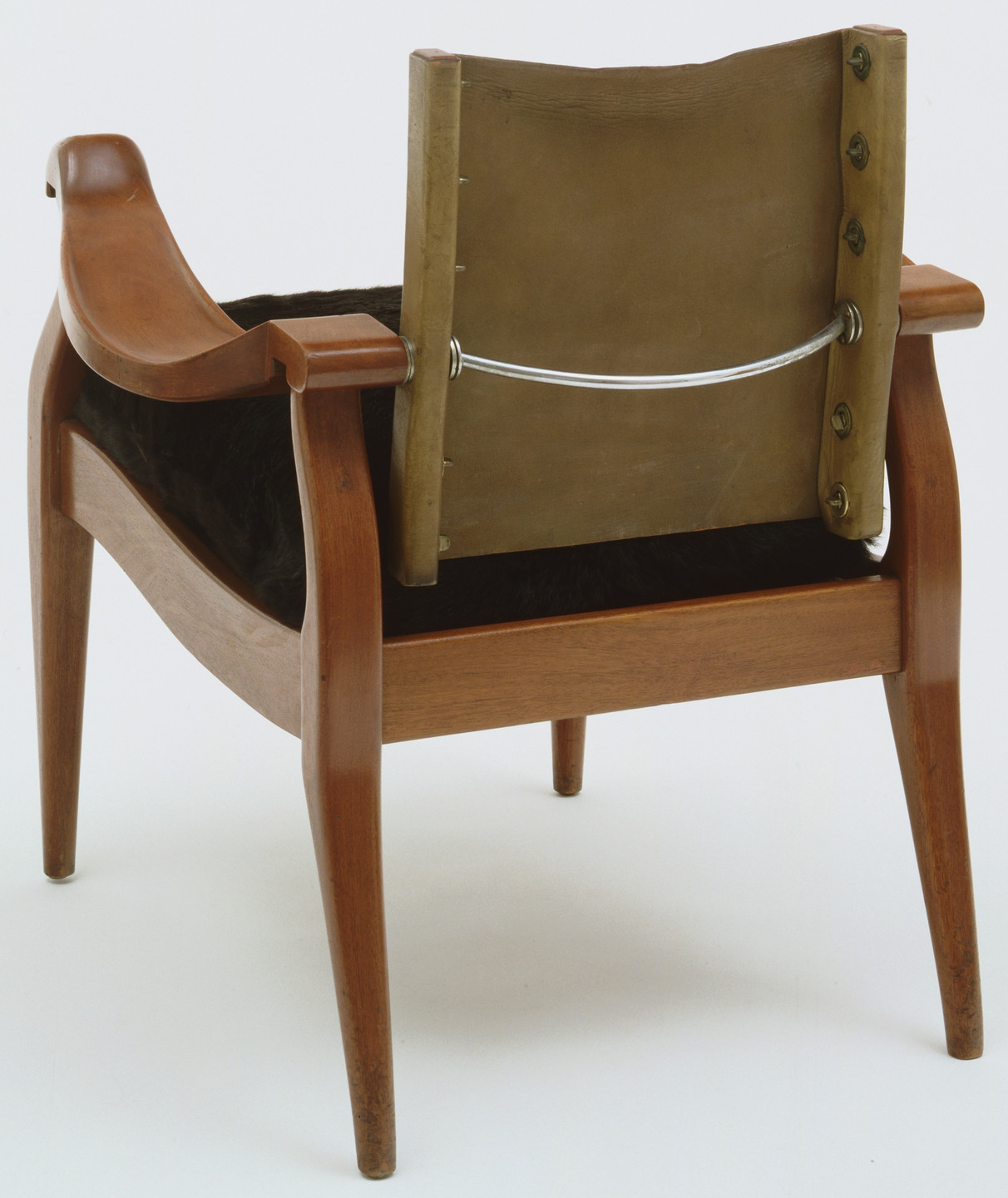 1950s Russel Wright Three Vintage Folding Patio Armchairs