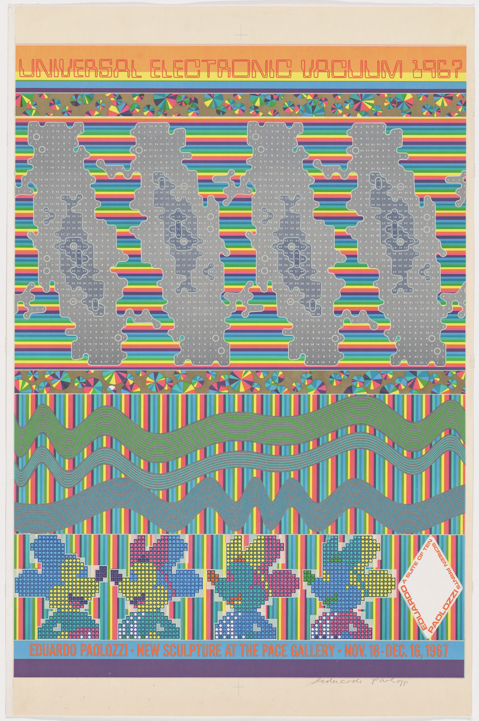 Eduardo Paolozzi. Universal Electronic Vacuum 1967. 1967