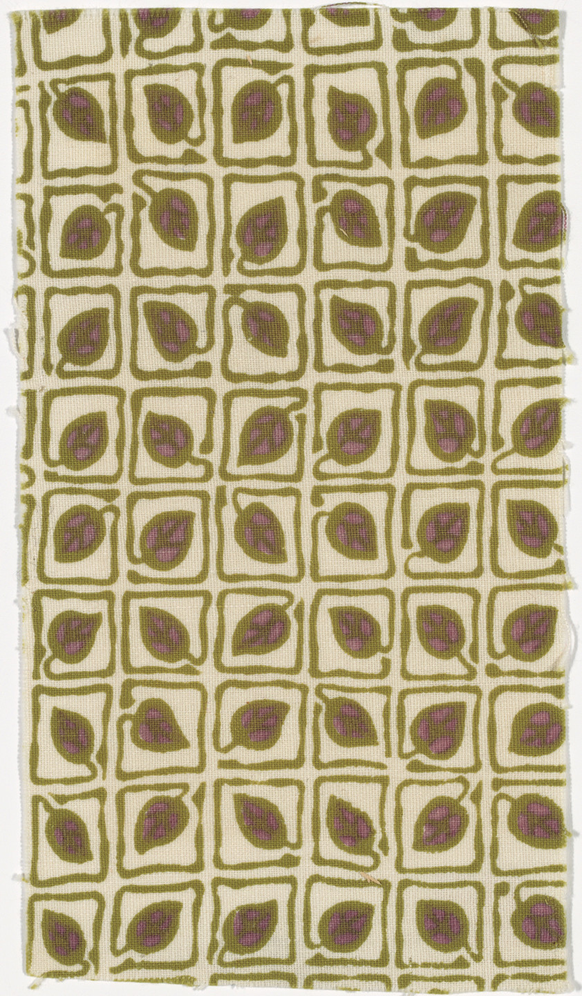 Richard Riemerschmid. Drapery Fabric. 1908