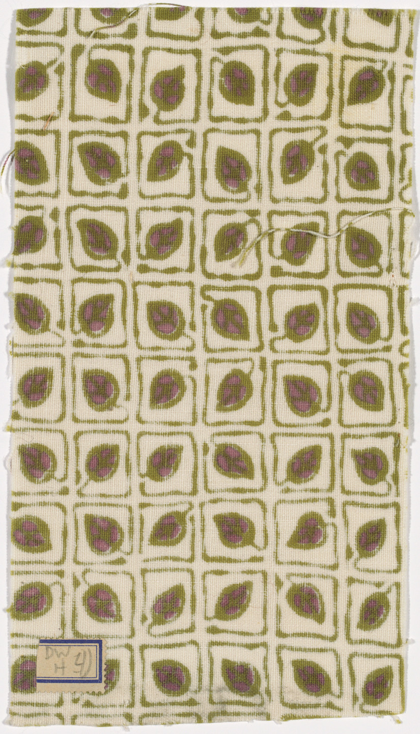 Richard Riemerschmid. Drapery Fabric. 1908