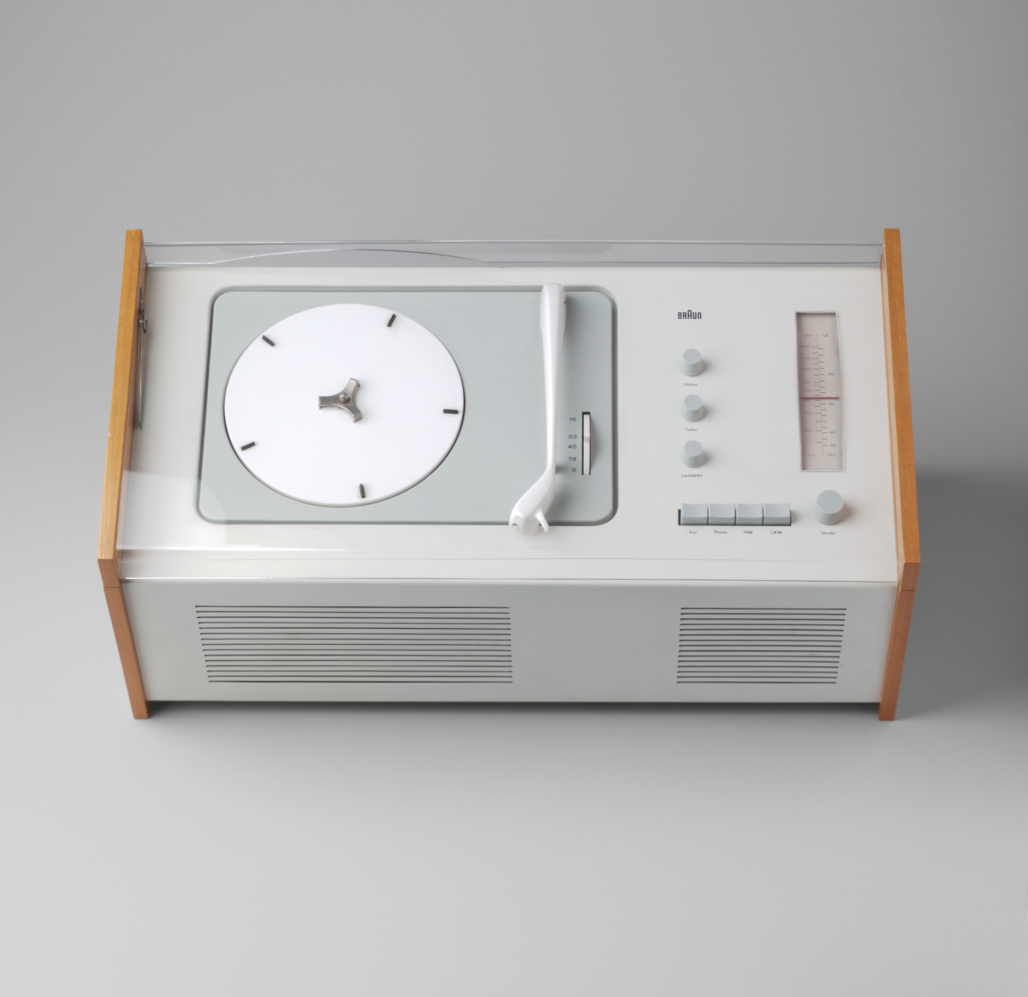 Dieter Rams, Hans Gugelot. Radio-Phonograph (model SK 4/10). 1956