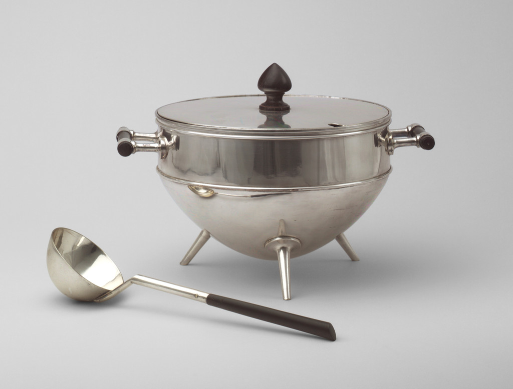 Covered Soup Tureen and Ladle