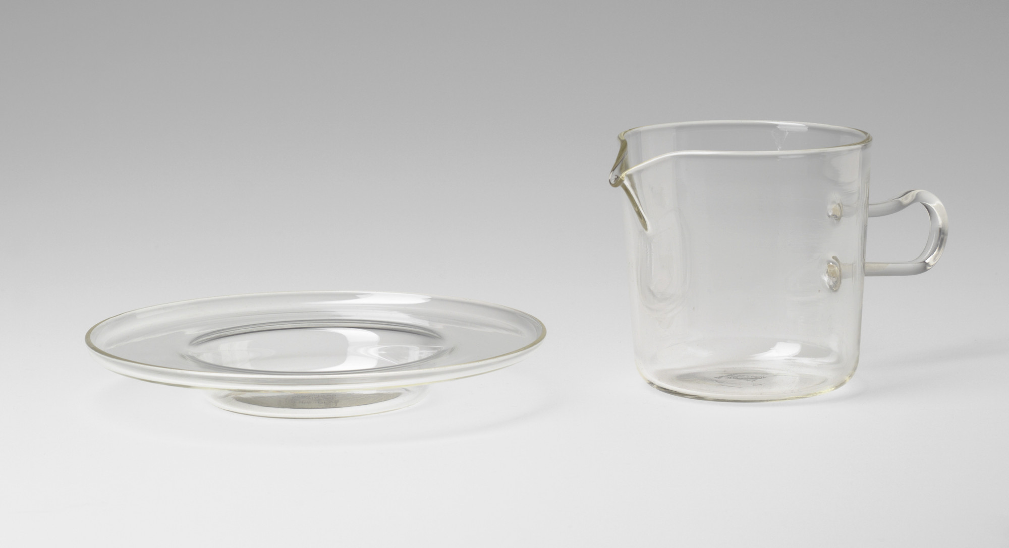 Wilhelm Wagenfeld. Pitcher and Saucer. 1932