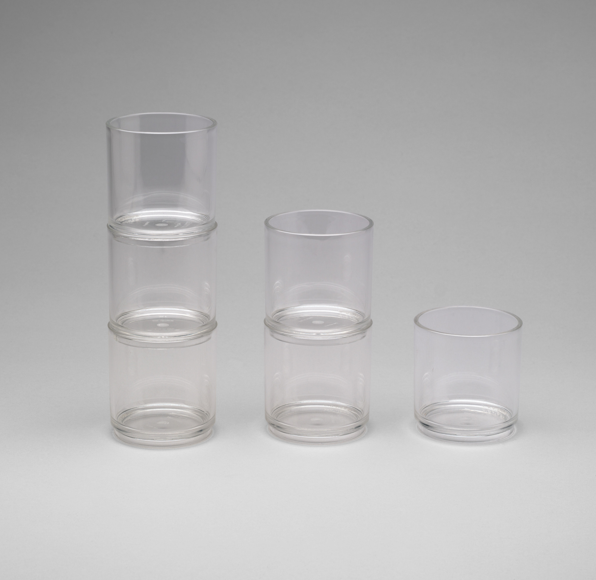 Unidentified Designer. Stacking Tumblers