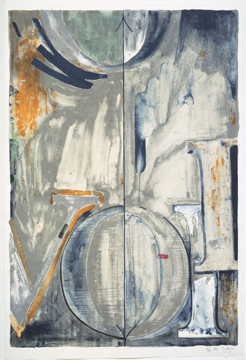 Jasper Johns. Voice 2. 1982