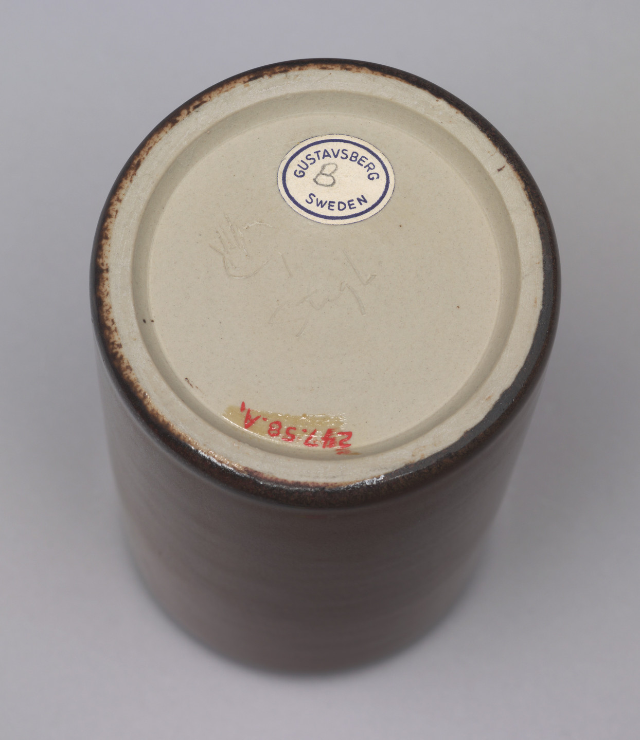 Stig Lindberg. Covered Container. 1957