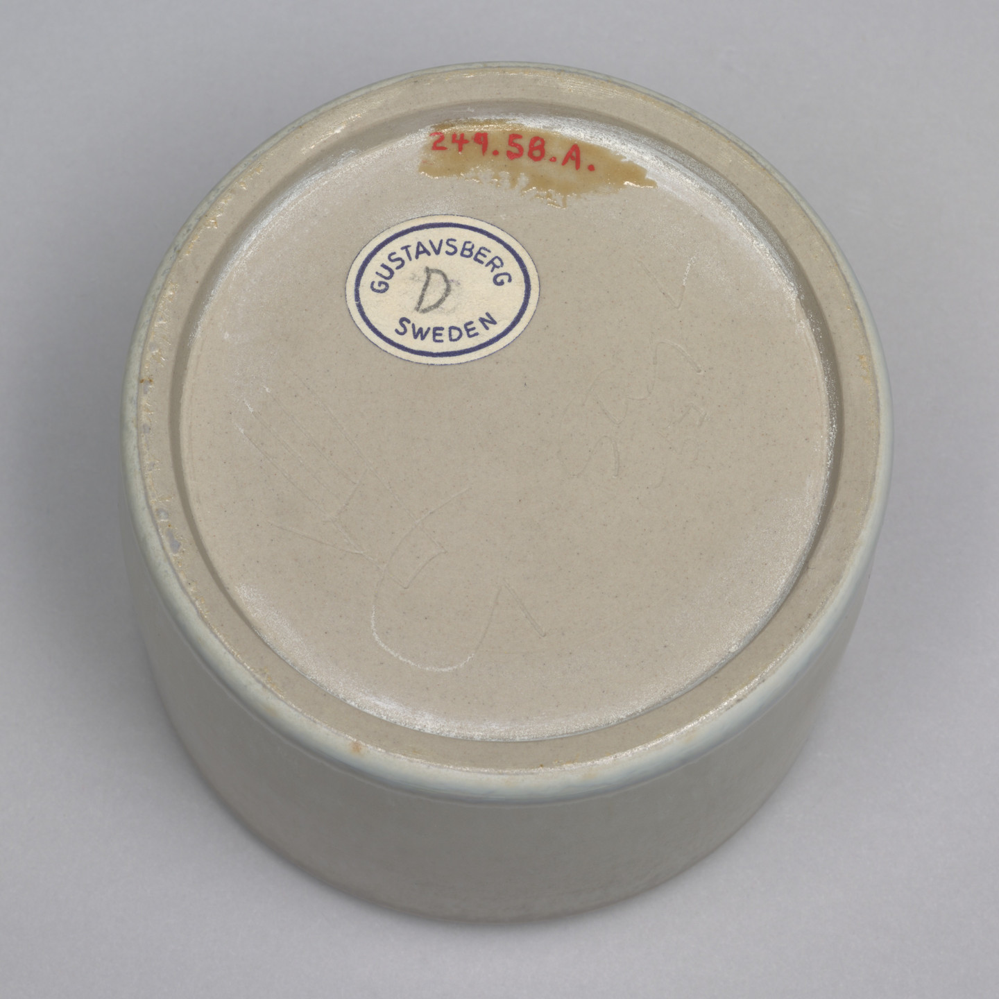 Stig Lindberg. Covered Container. 1957