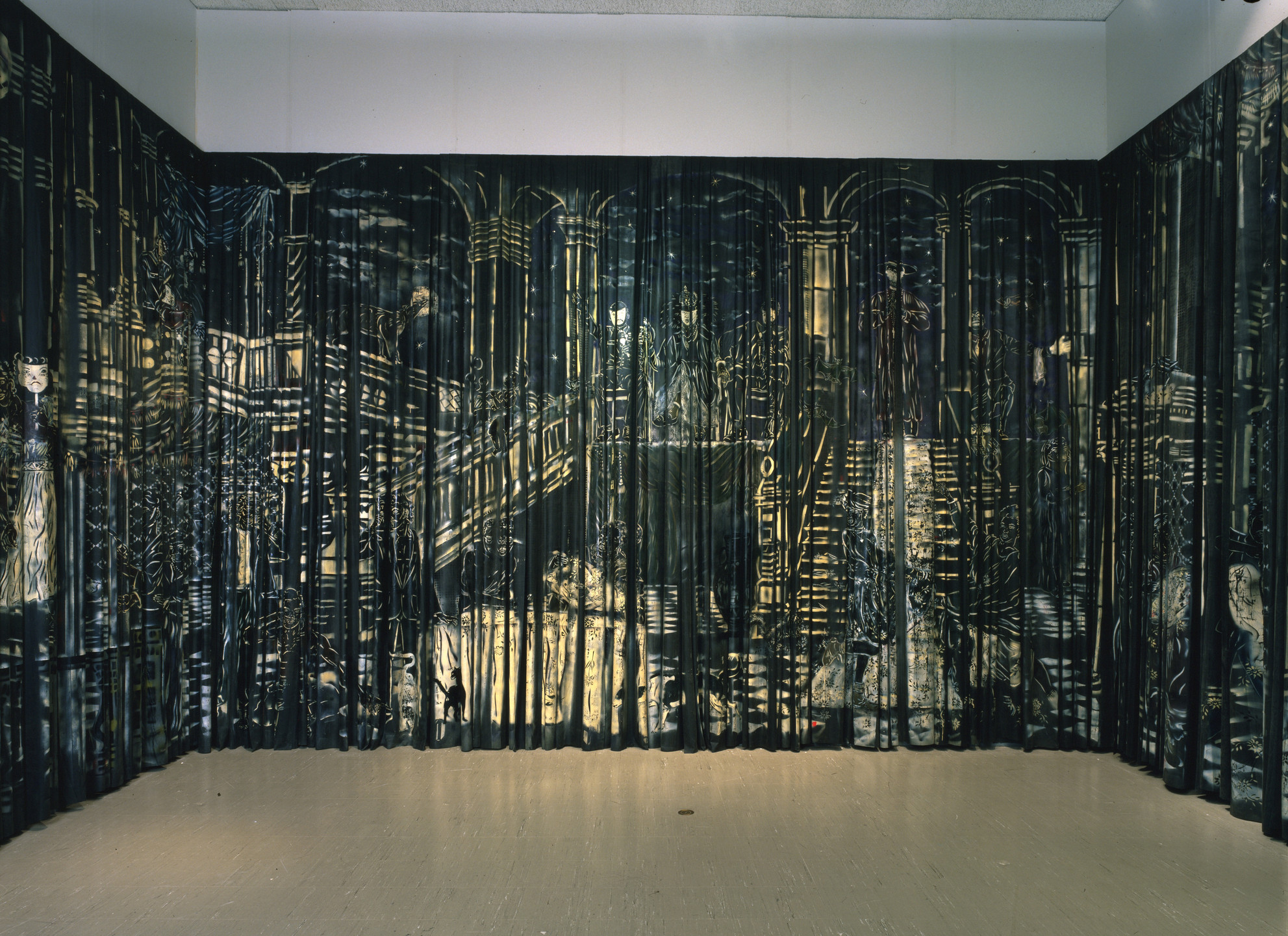 Izhar Patkin. The Black Paintings. 1986