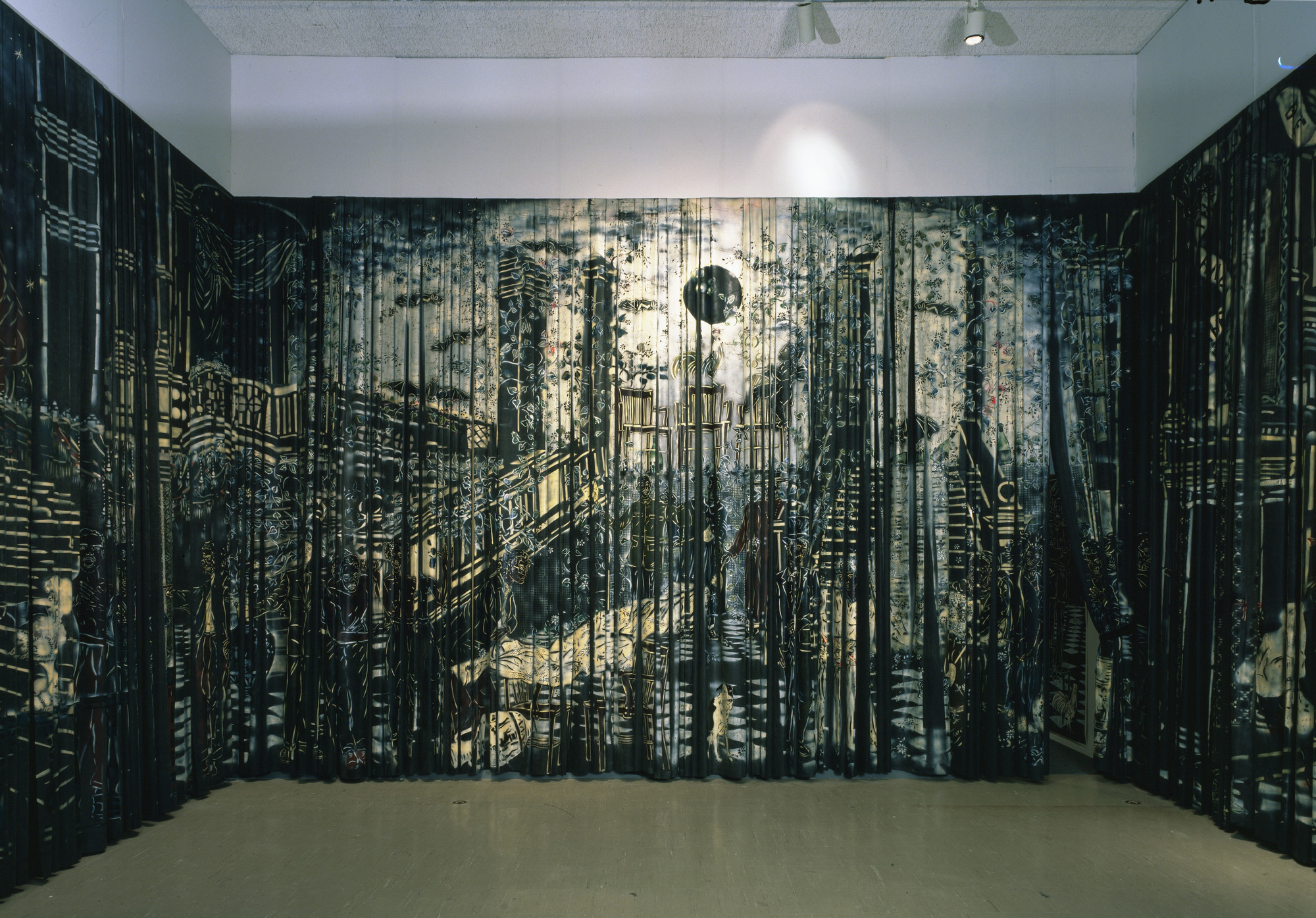 Izhar Patkin. The Black Paintings. 1986