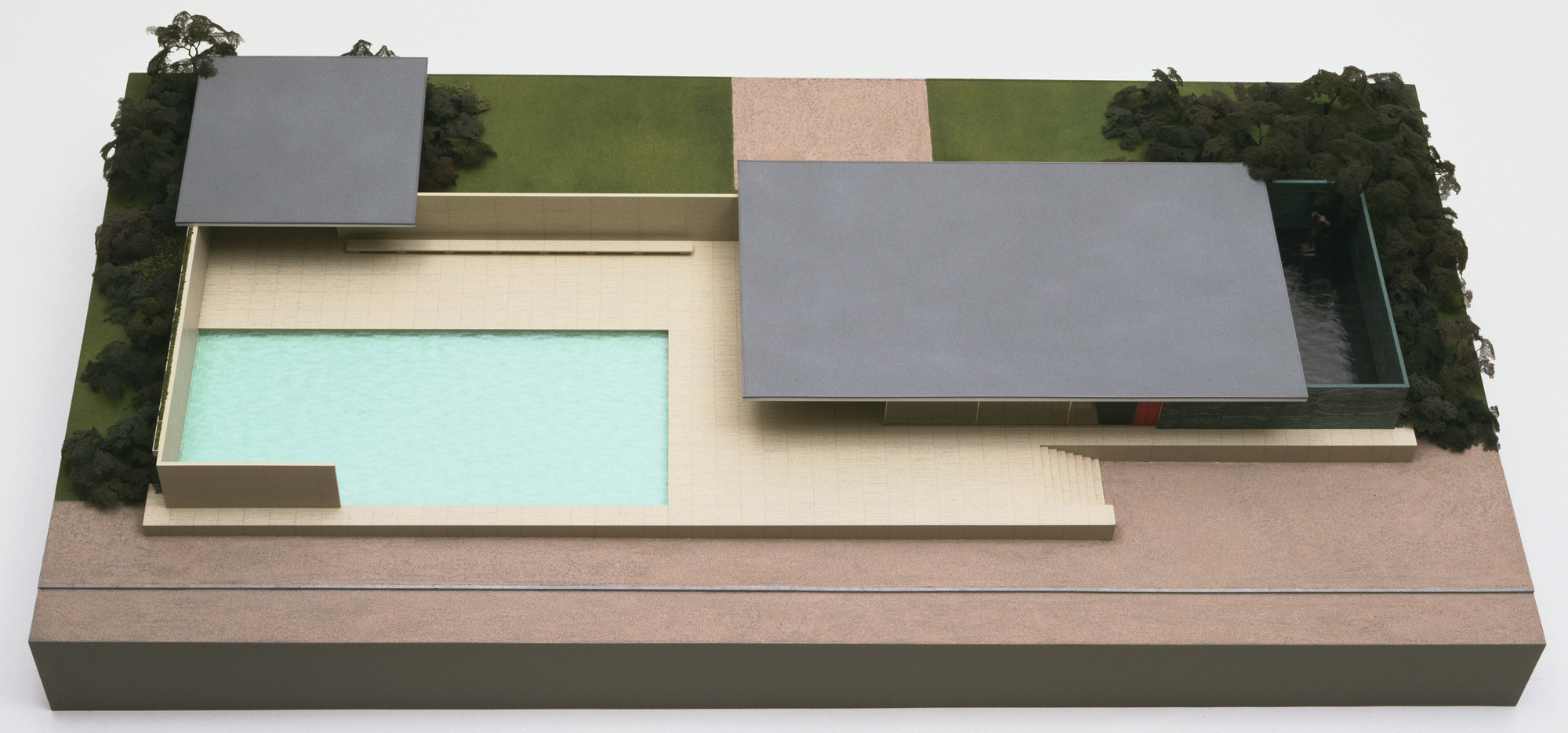 Ludwig Mies van der Rohe. German Pavilion, International Exposition, Barcelona, Spain. 1928-29