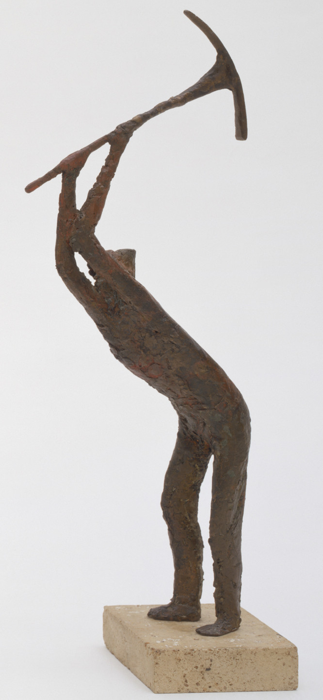 Laura Ziegler. Man with a Pickax. 1954