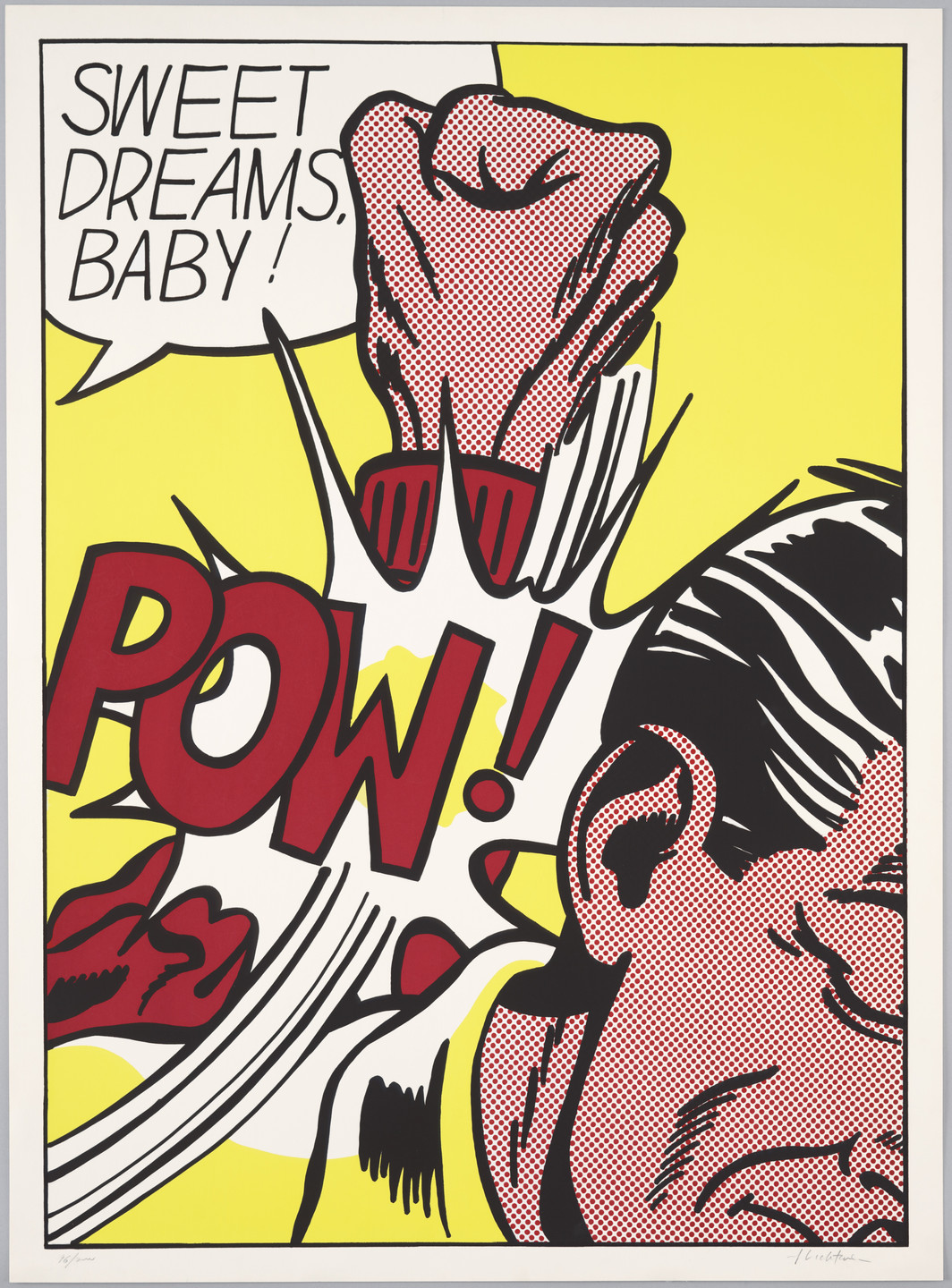 Roy Lichtenstein. Sweet Dreams, Baby! from 11 Pop Artists, Volume III. 1965, published 1966