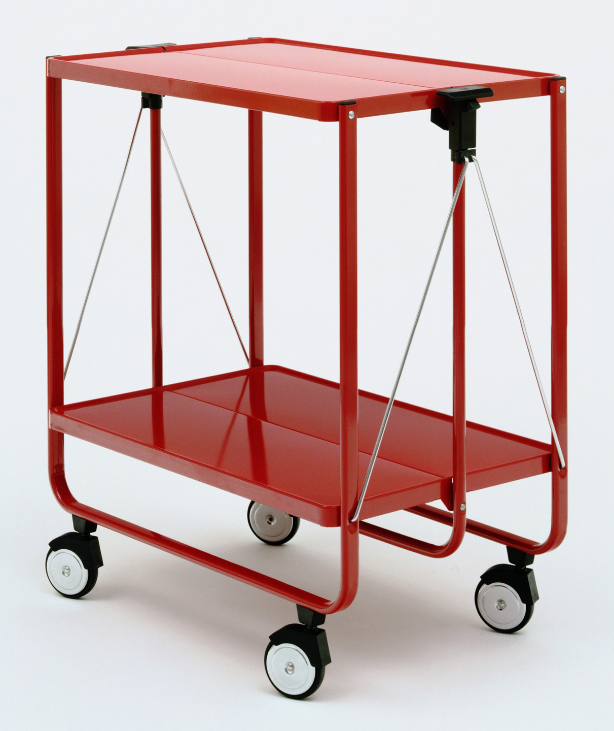 Louis L. Lepoix. Folding Service Cart. 1983