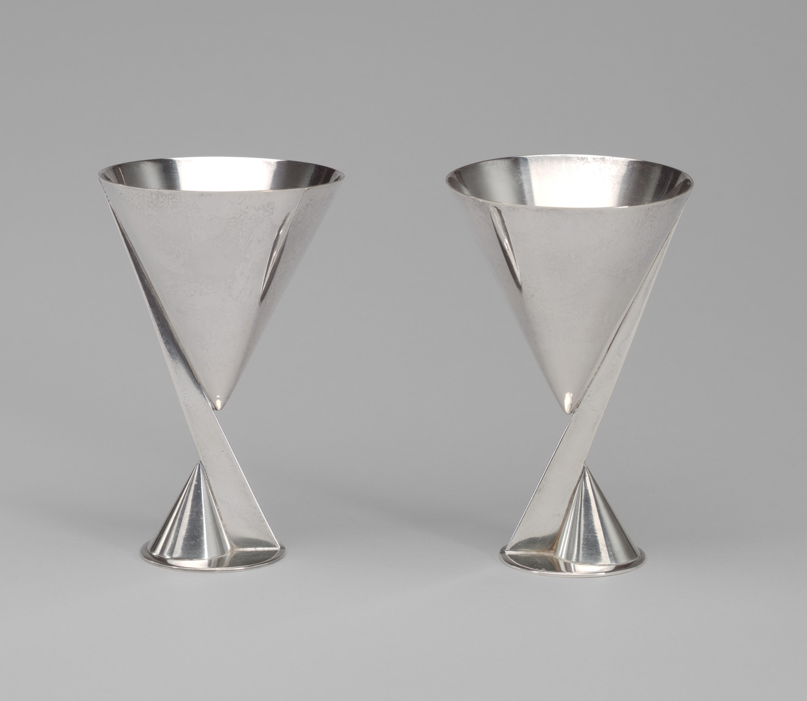 Desny, Paris. Cocktail Goblets. c. 1930