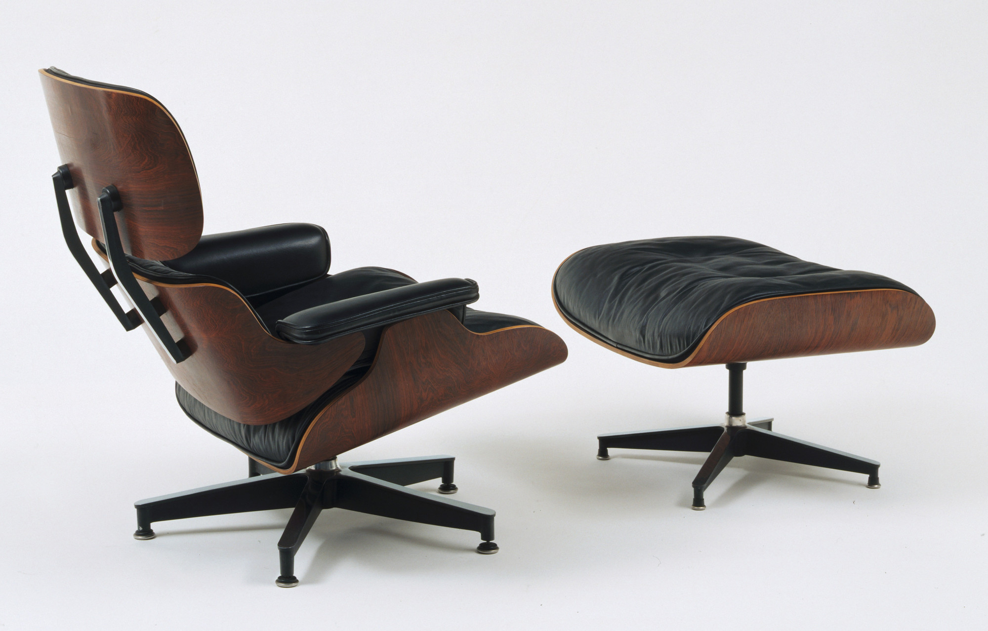 charles eames ray eames lounge chair and ottoman 1956 moma