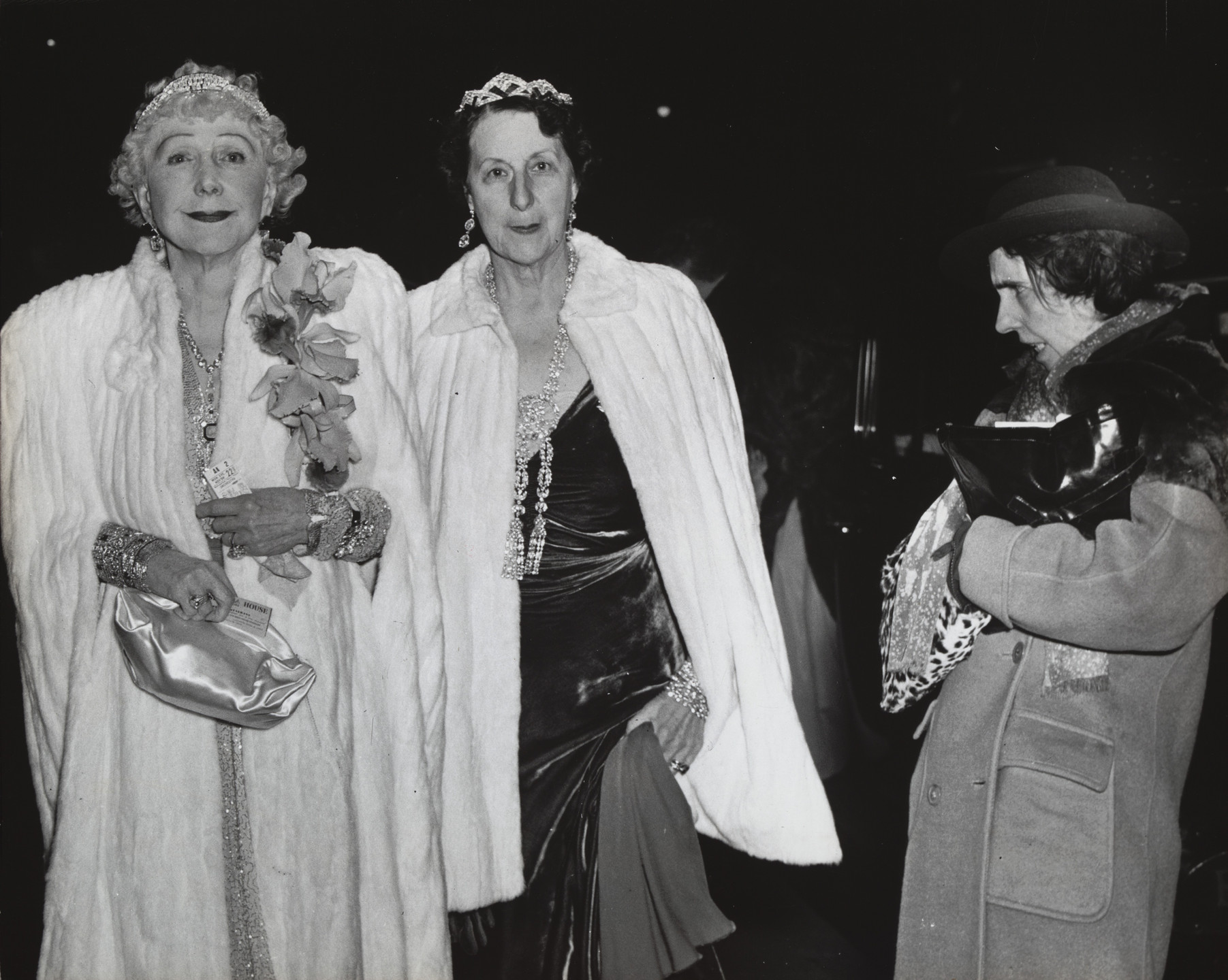 Weegee (Arthur Fellig). The Critic. 1943