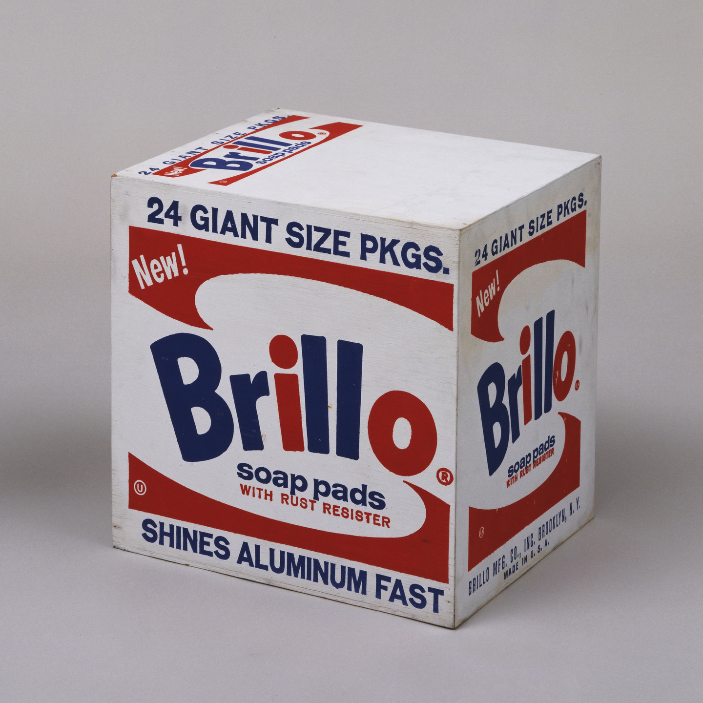 Andy Warhol. Brillo Box (Soap Pads). 1964