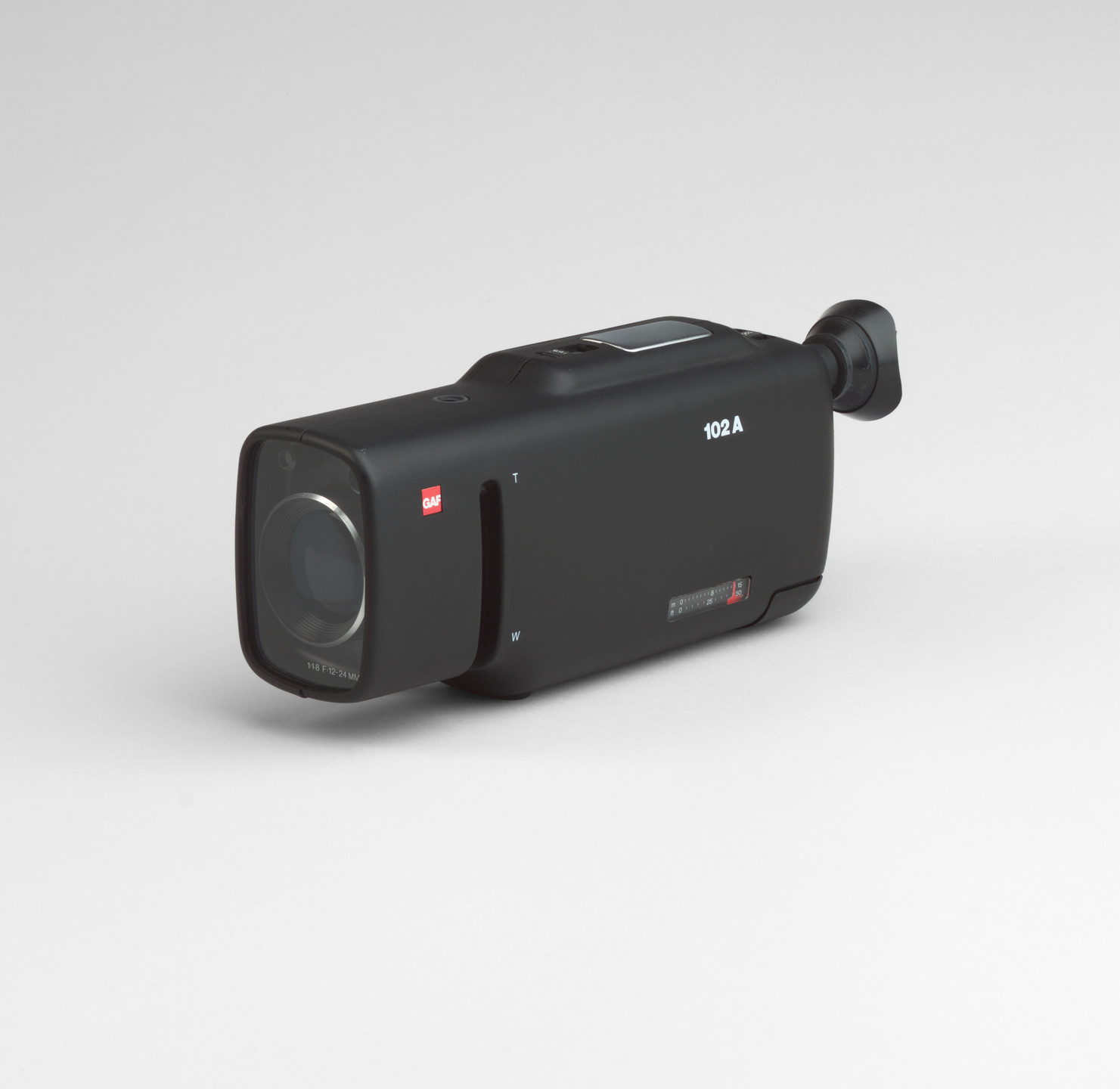 Dale R. Caldwell, Paul D. Miller. Compact Super 8 Silent Movie Camera (model 102A). 1975