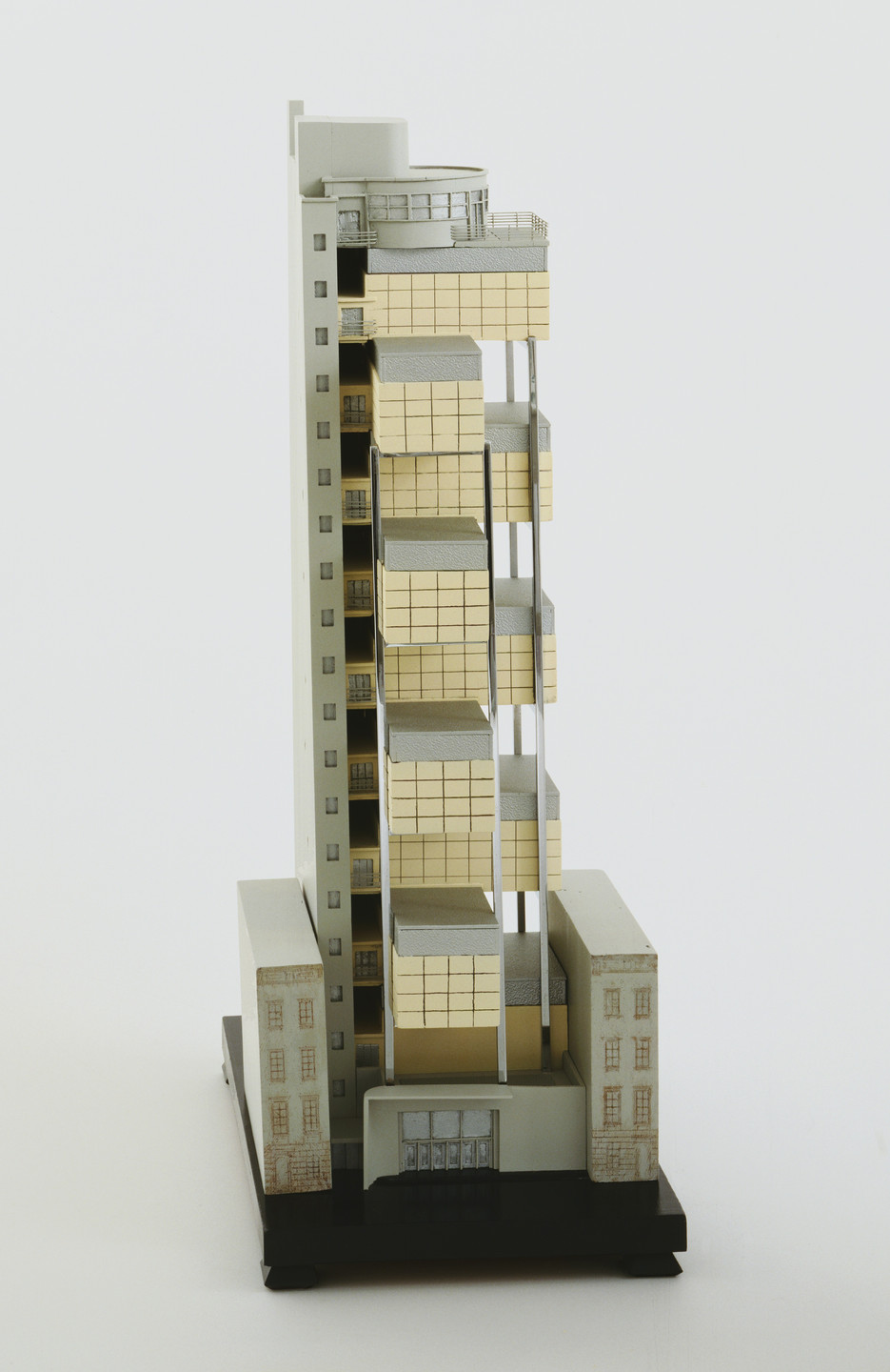 George Howe, William Lescaze. The Museum of Modern Art, New York (Scheme 4, First Variation). 1930