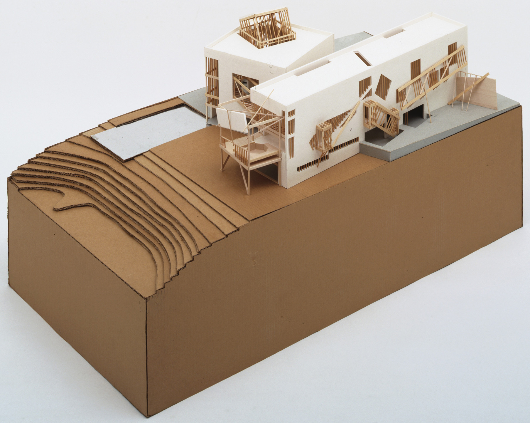 Frank O. Gehry. Familian House Project, Santa Monica, California. 1977-78