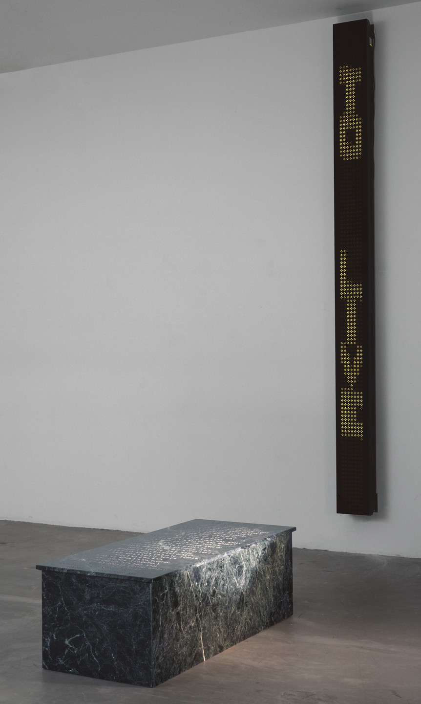 Jenny Holzer. Laments (I Want to Live...). 1989