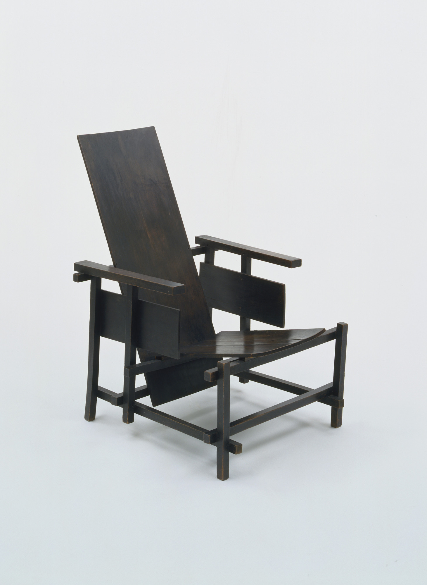 Gerrit Rietveld. Prototype for Red/Blue Chair. 1917-18 | MoMA