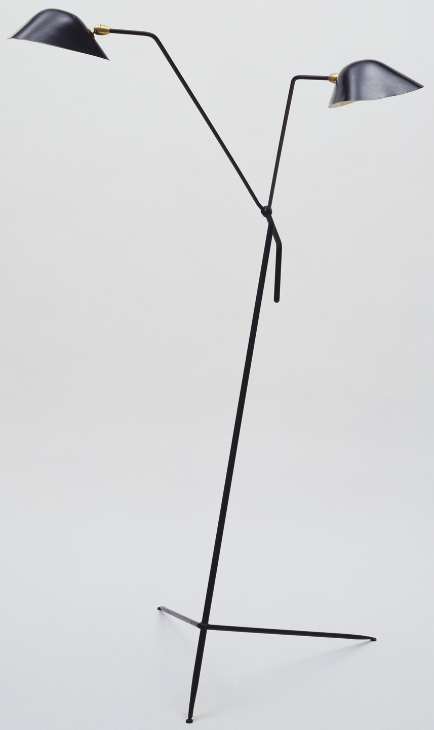 Serge Mouille. Floor Lamp. c. 1950
