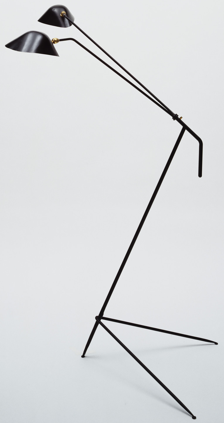 Serge Mouille. Floor Lamp. c. 1950