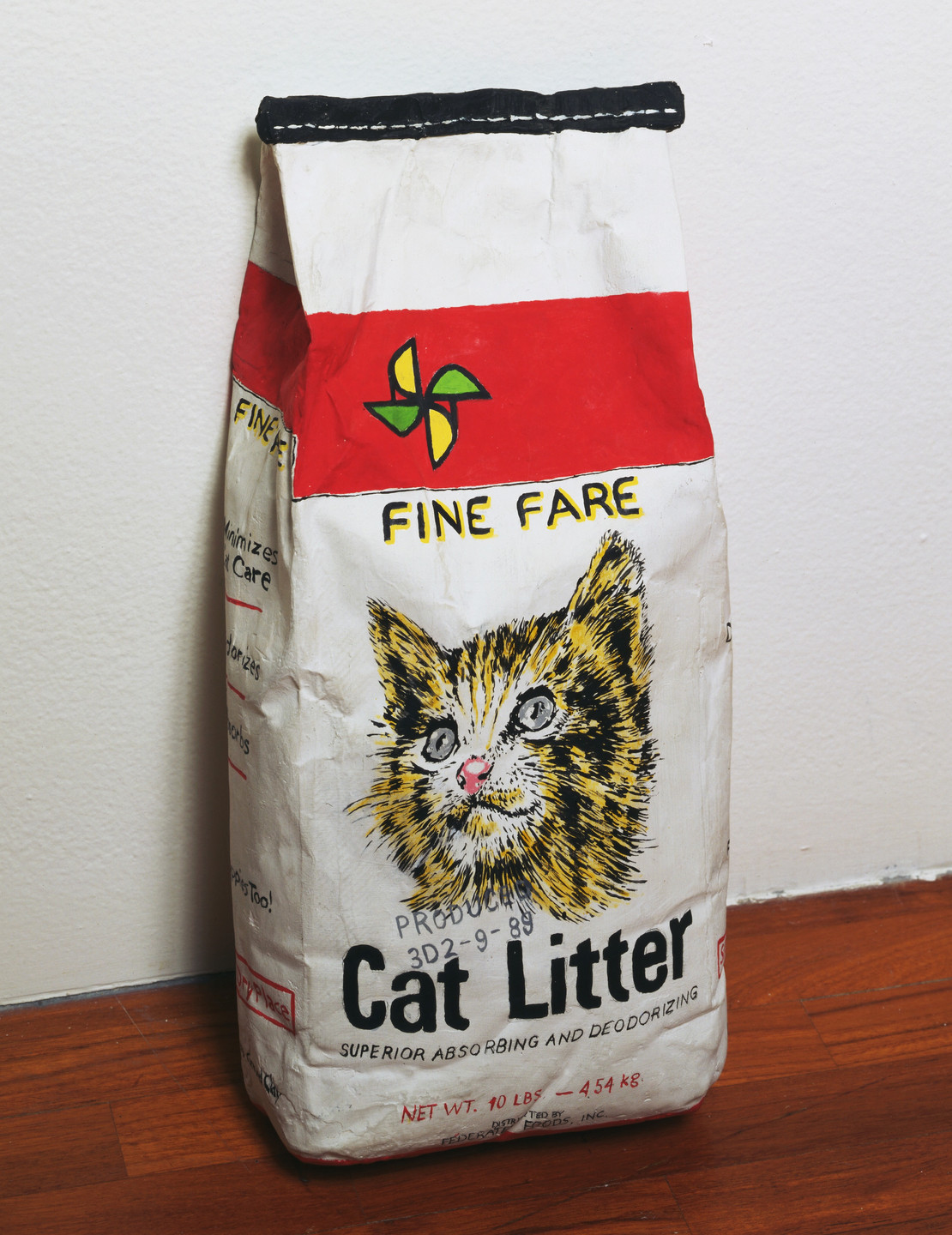 Robert Gober. Cat Litter. 1989