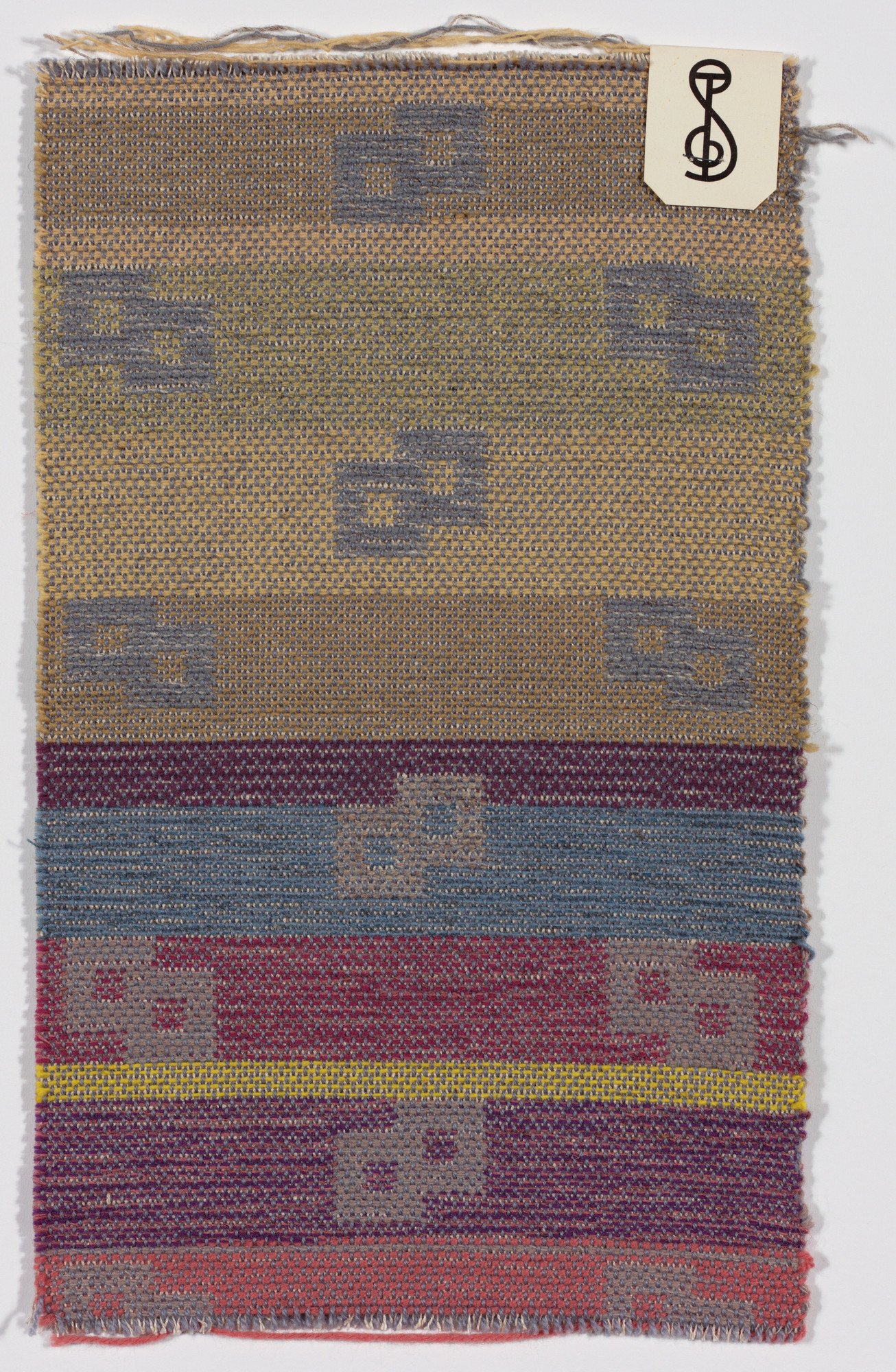 Gunta Stölzl. Quadrate Upholstery Material