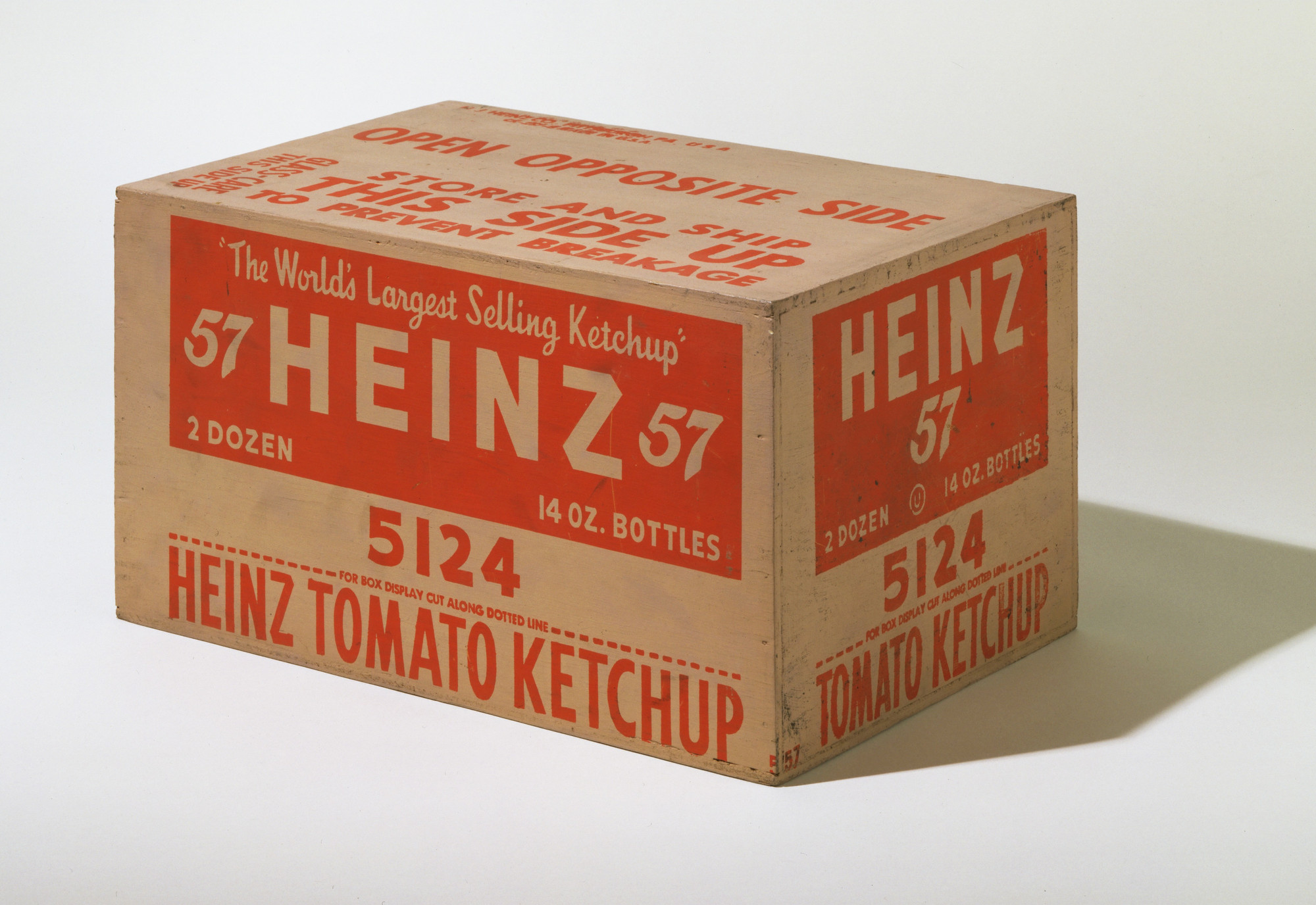 Andy Warhol. Heinz Tomato Ketchup Box [Prototype]. 1963-64