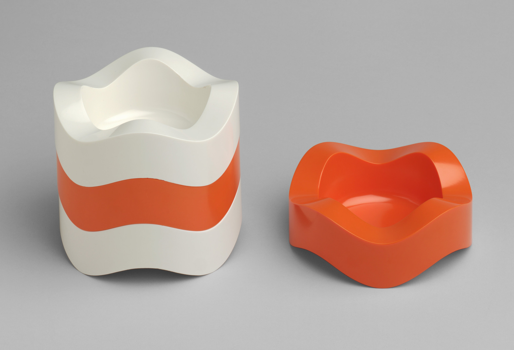 Walter Zeischegg. Stacking Ashtrays. 1967