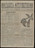 David Burliuk, Vasilii Kamenskii. Gazeta futuristov (Futurists' Newspaper). 1919
