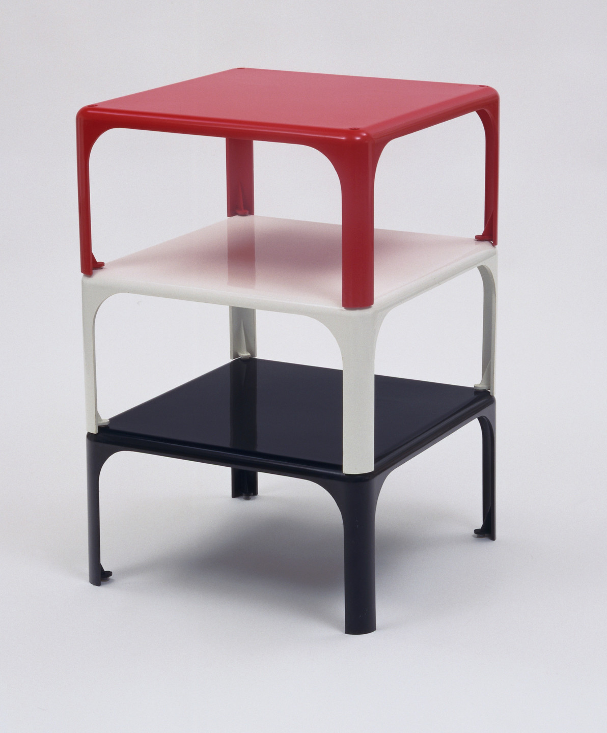 Vico Magistretti. Demetrio 45 Stacking Tables. 1966