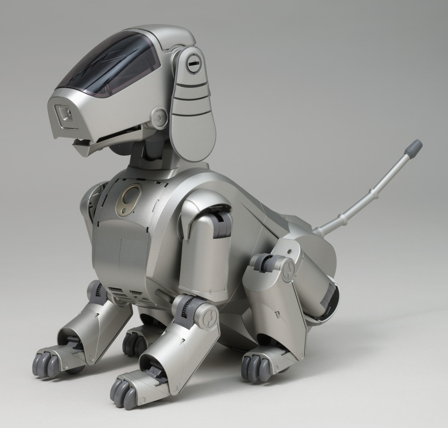 Hajime Sorayama, Sony Corporation, Tokyo. Aibo entertainment robot (ERS-110). 1999