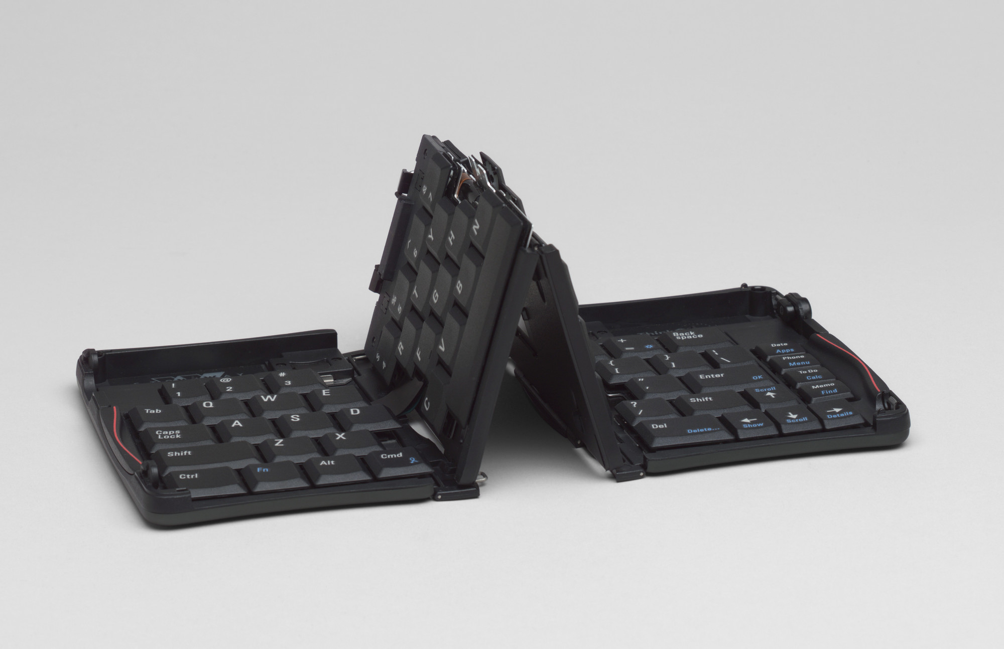 Pentagram, Bob Olodort, John Tang, Peter Cazalet, Robert Brunner, Benjamin Chia. Stowaway Portable Keyboard. 1999