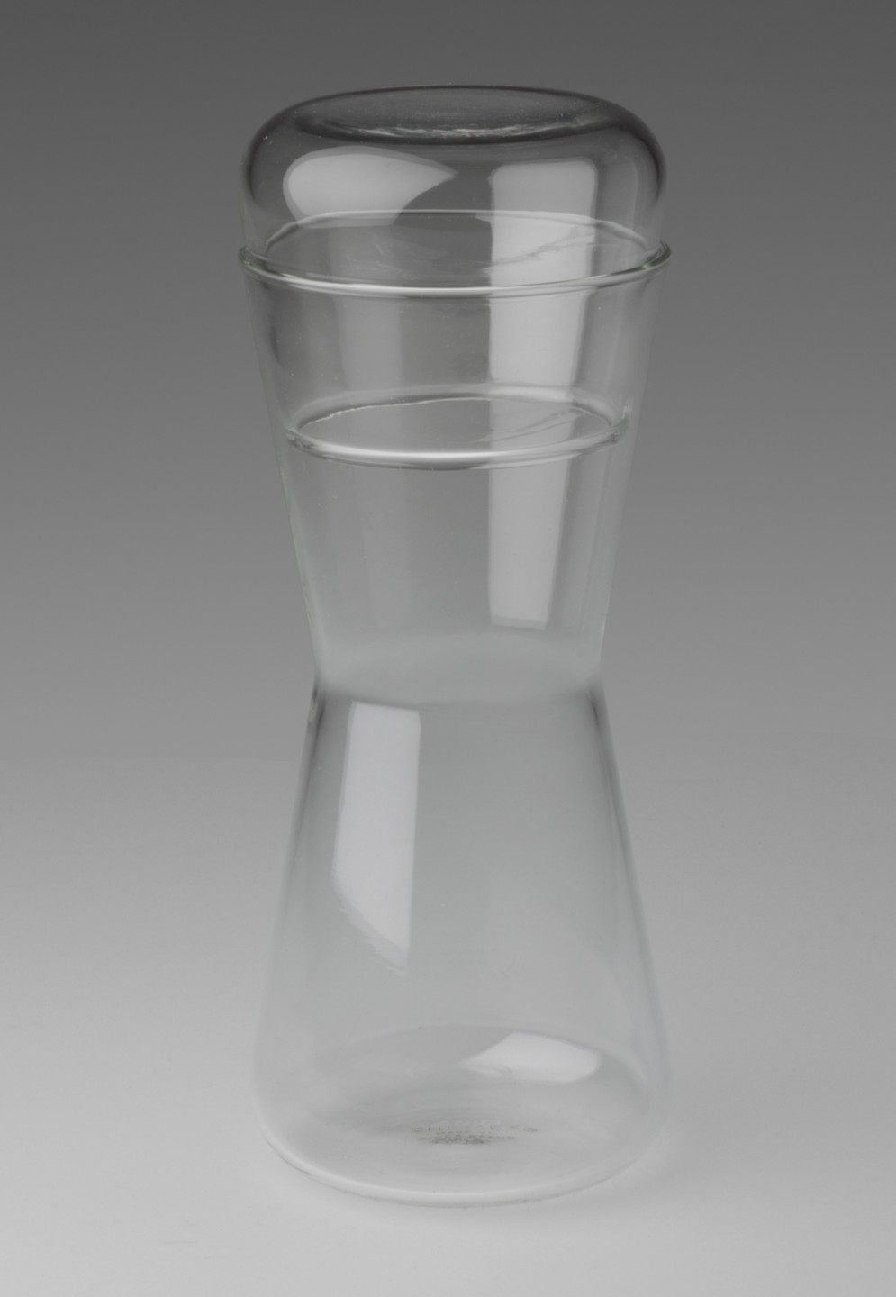 Peter Schlumbohm. Beer Glass with Capsule. 1961