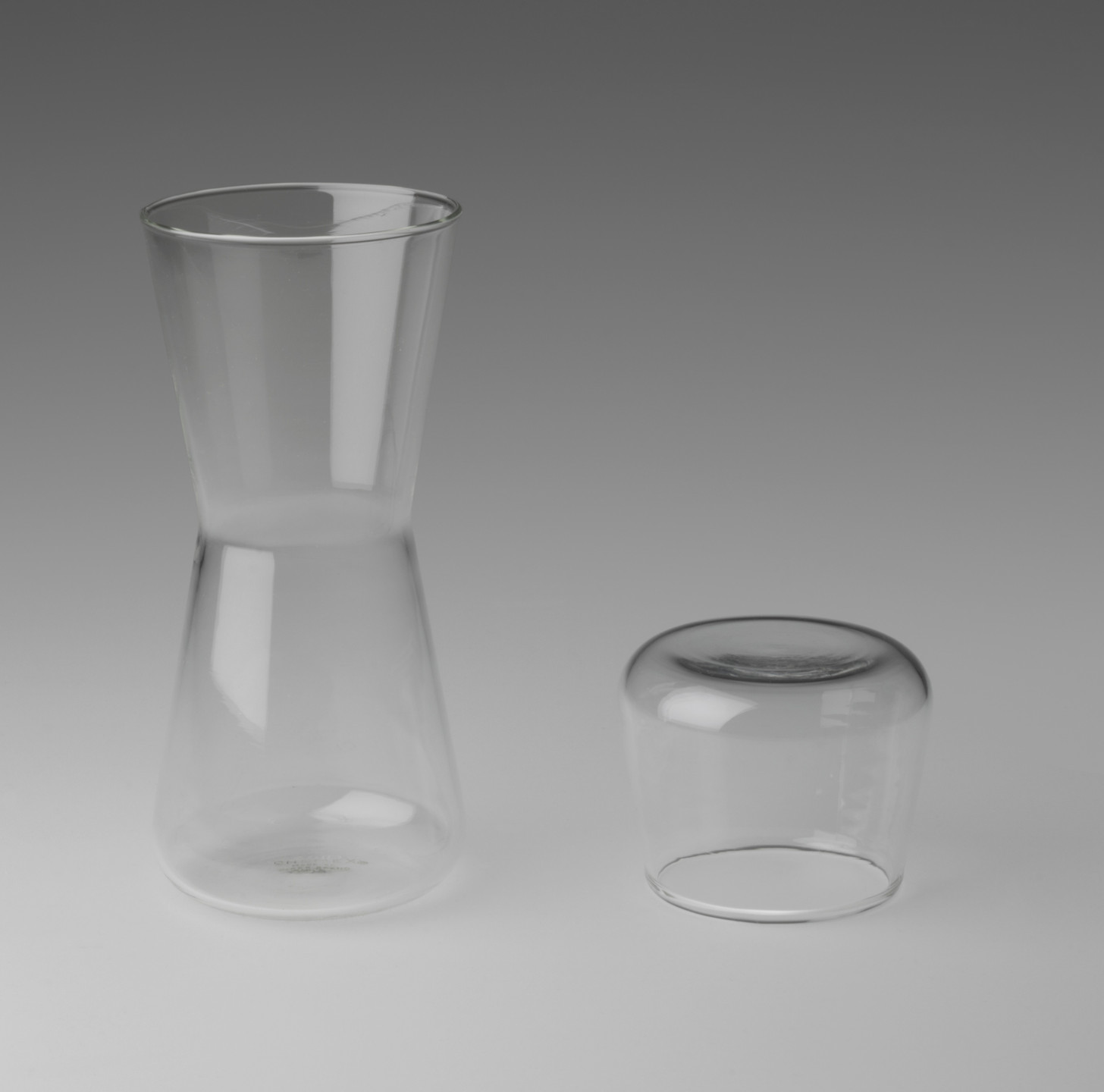 Peter Schlumbohm. Beer Glass with Capsule. 1961