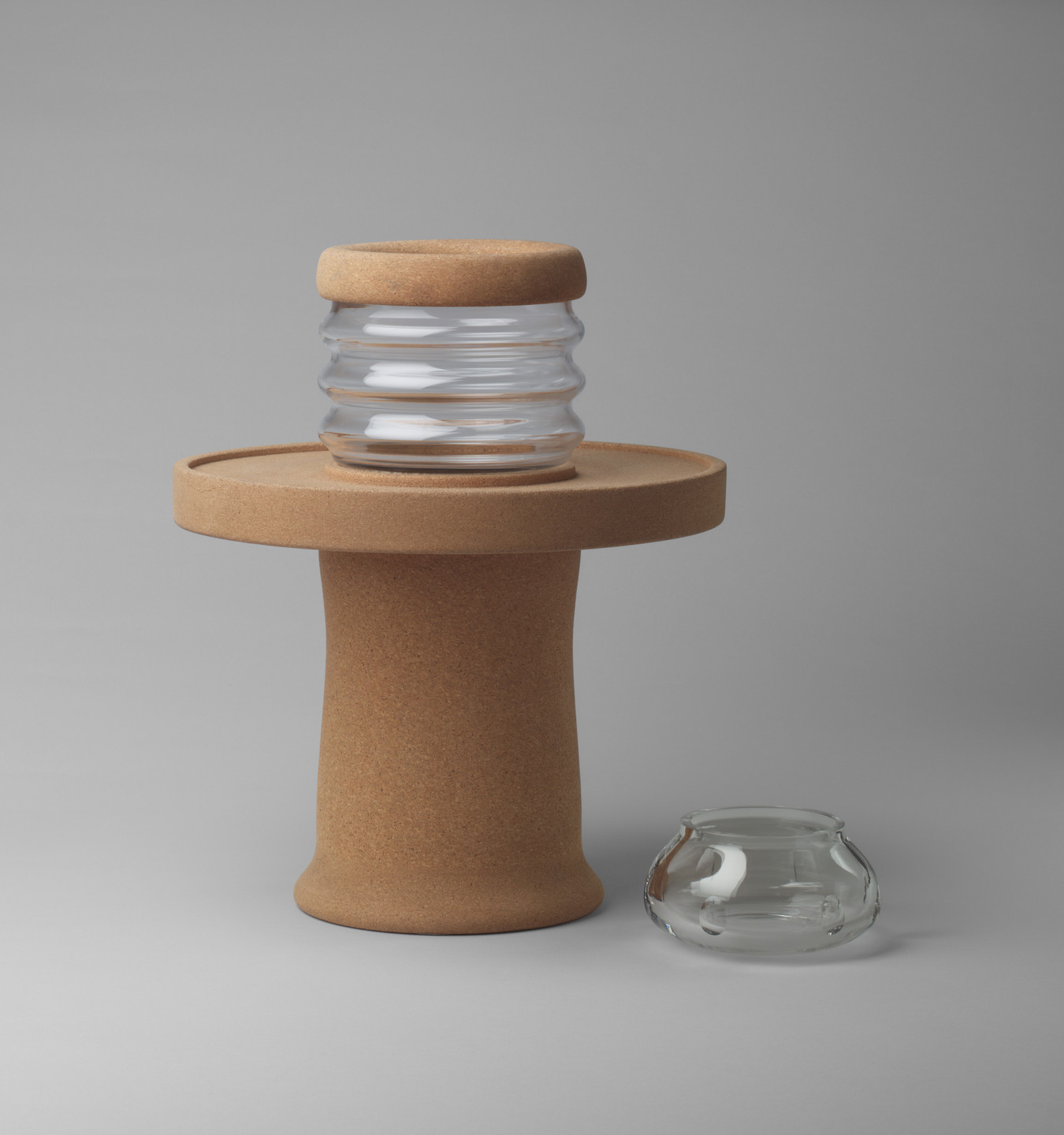 Peter Schlumbohm. Fahrenheitor Mushroom Tray Bottle Cooler. 1946